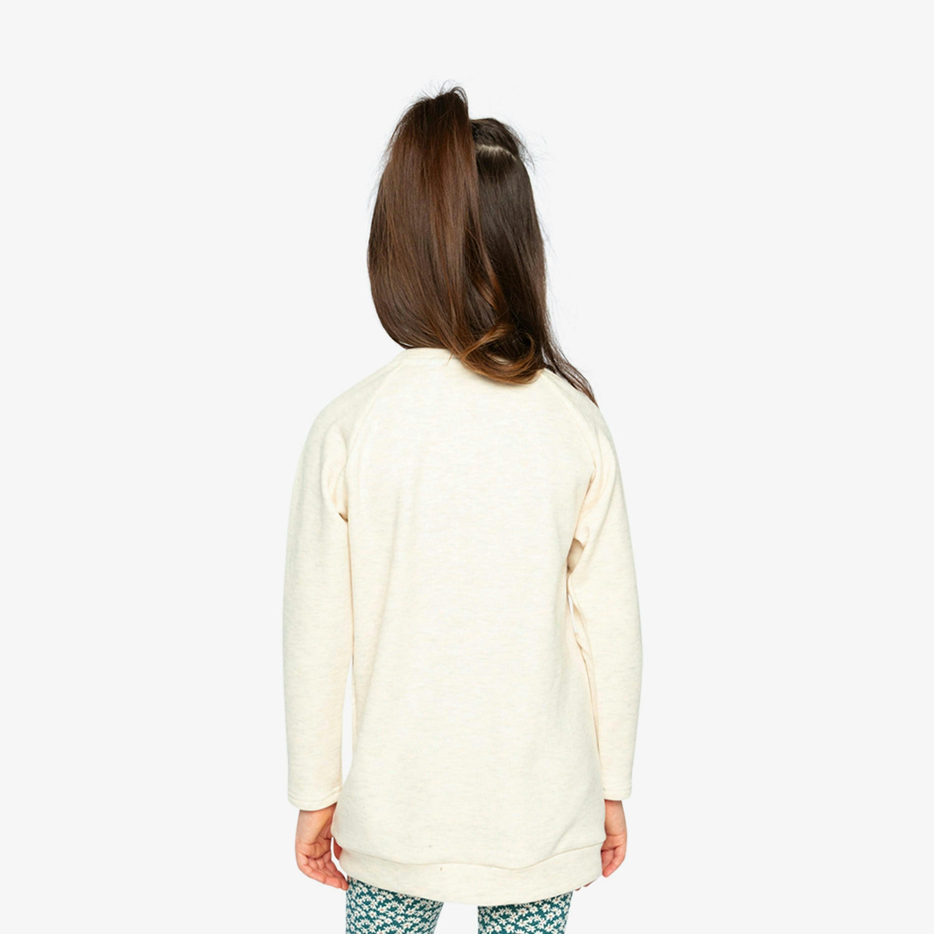 Brushed Jersey Tunic Beige , view 5 of 6