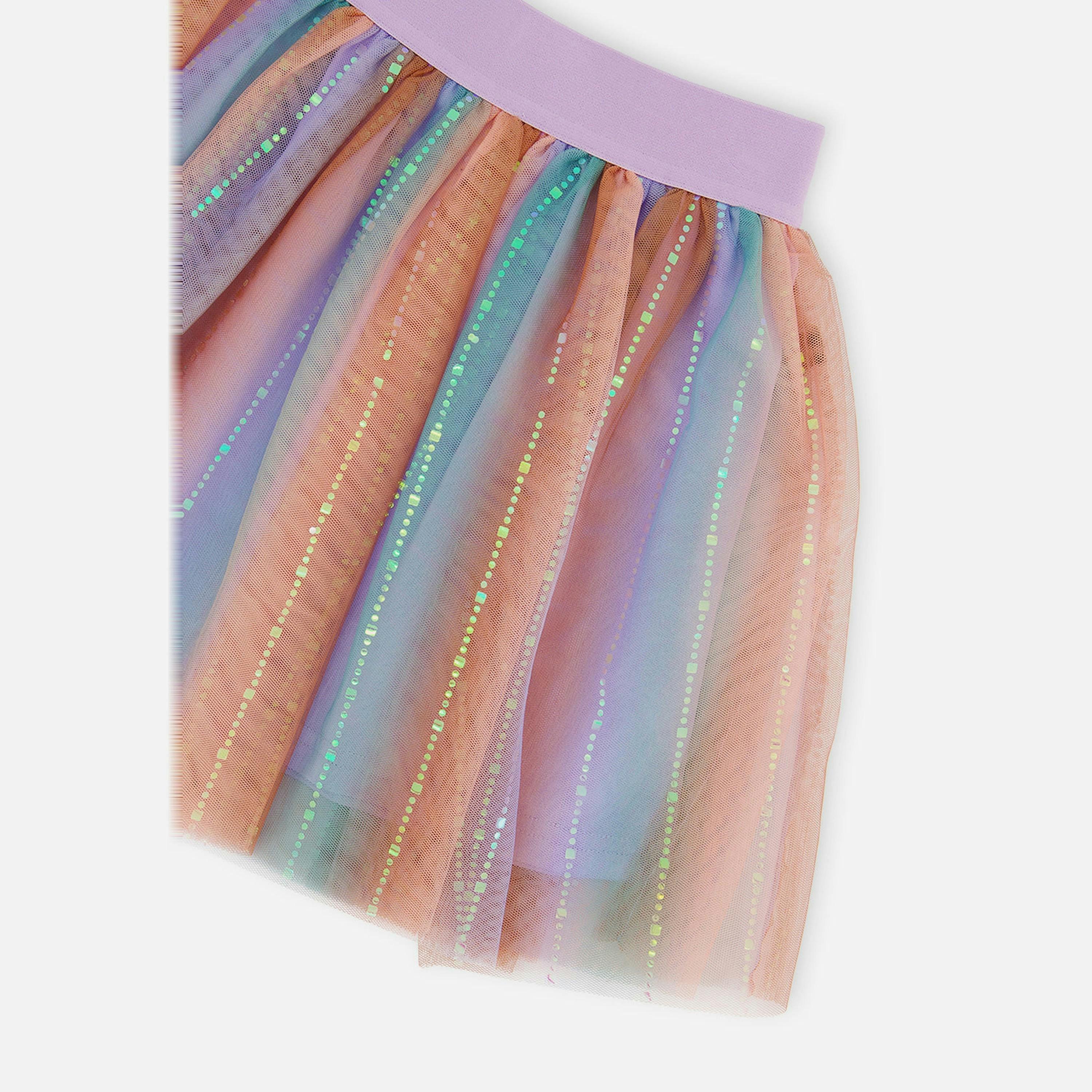 Skirt Multicolor Gradient , view 6 of 6