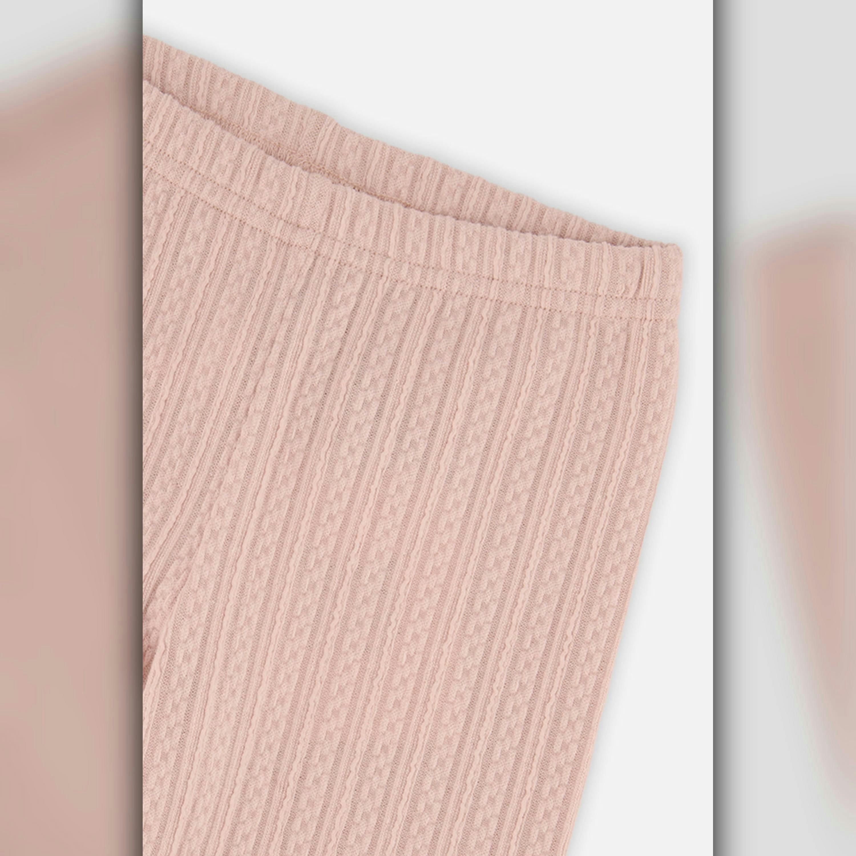 Jacquard Leggings Pale Dusty Pink , view 6 of 6