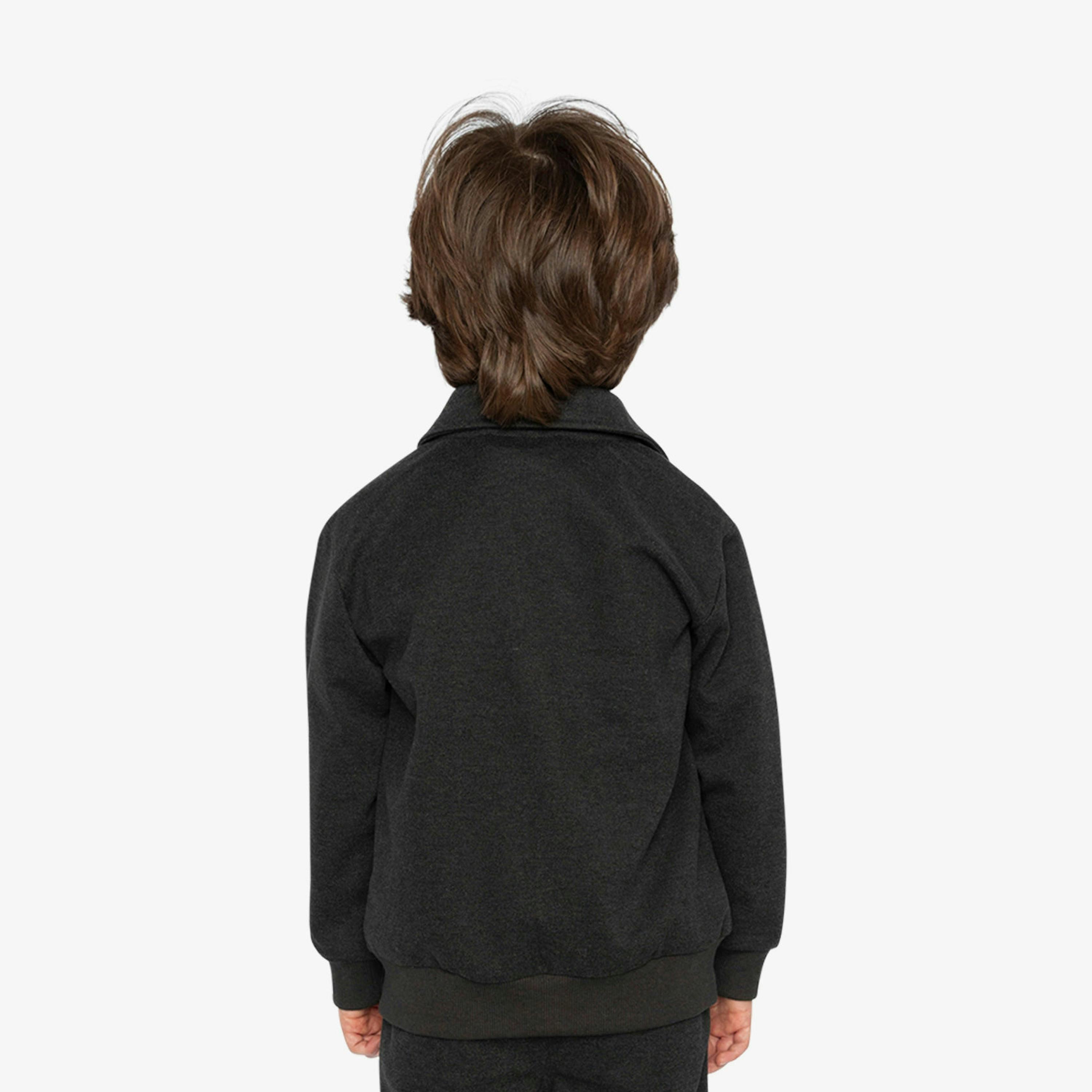 Front Zip Jacket Black , view 4 of 6