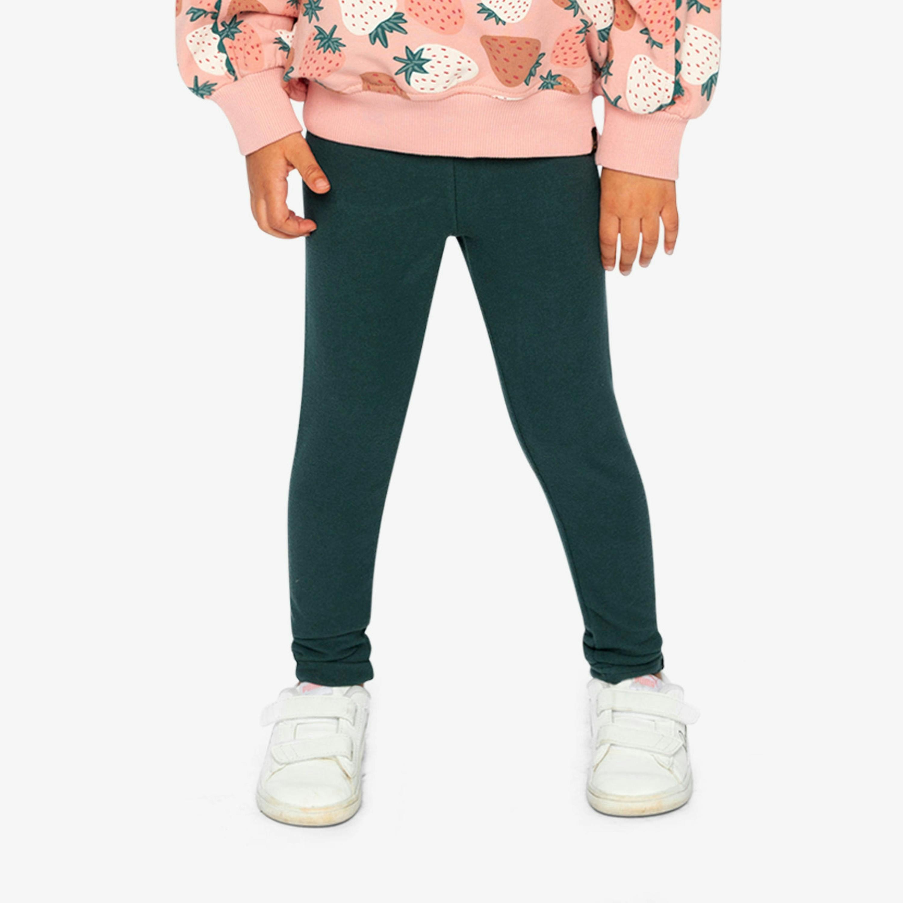 Rib Leggings Jasper Printed Green , view 2 of 6