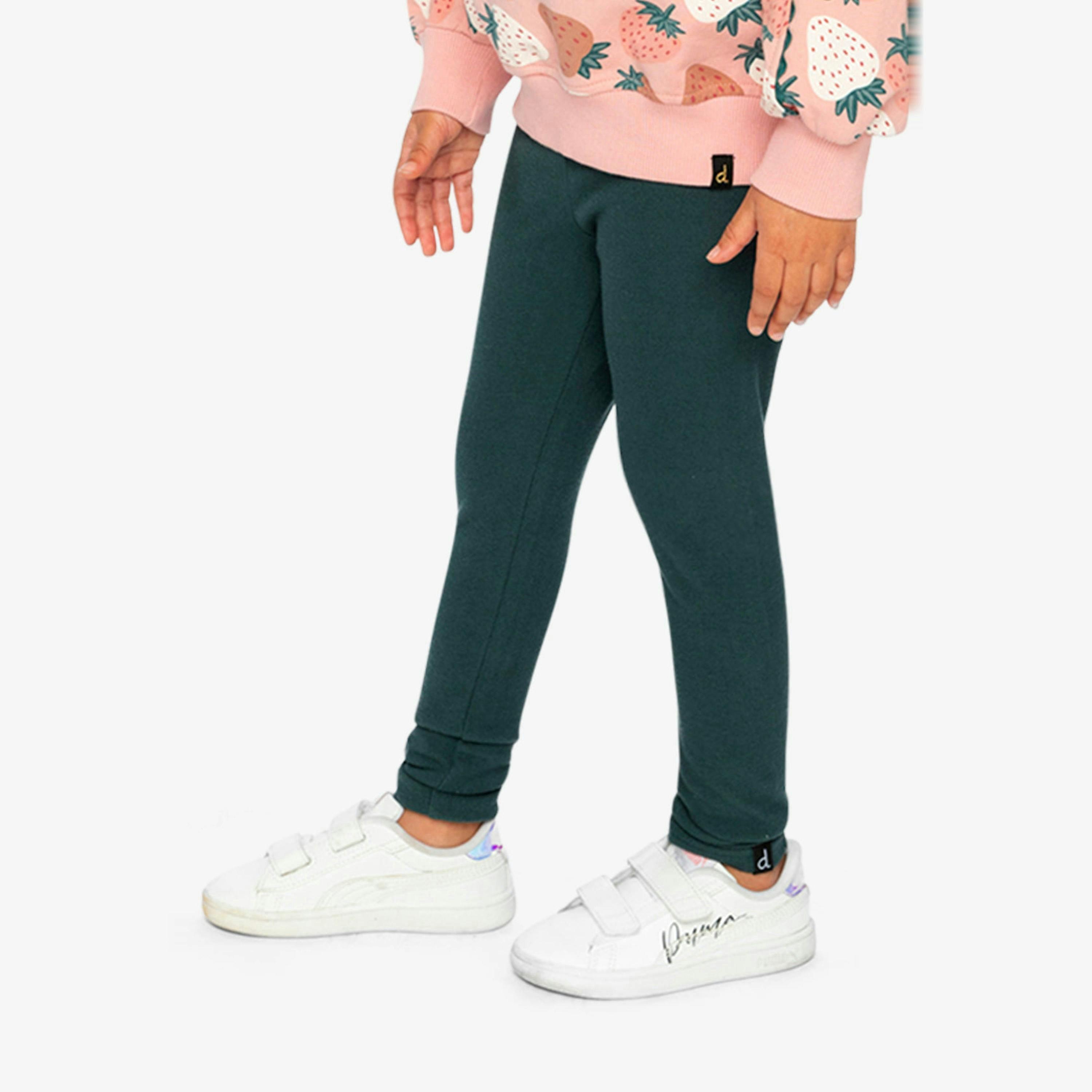 Rib Leggings Jasper Printed Green , view 3 of 6