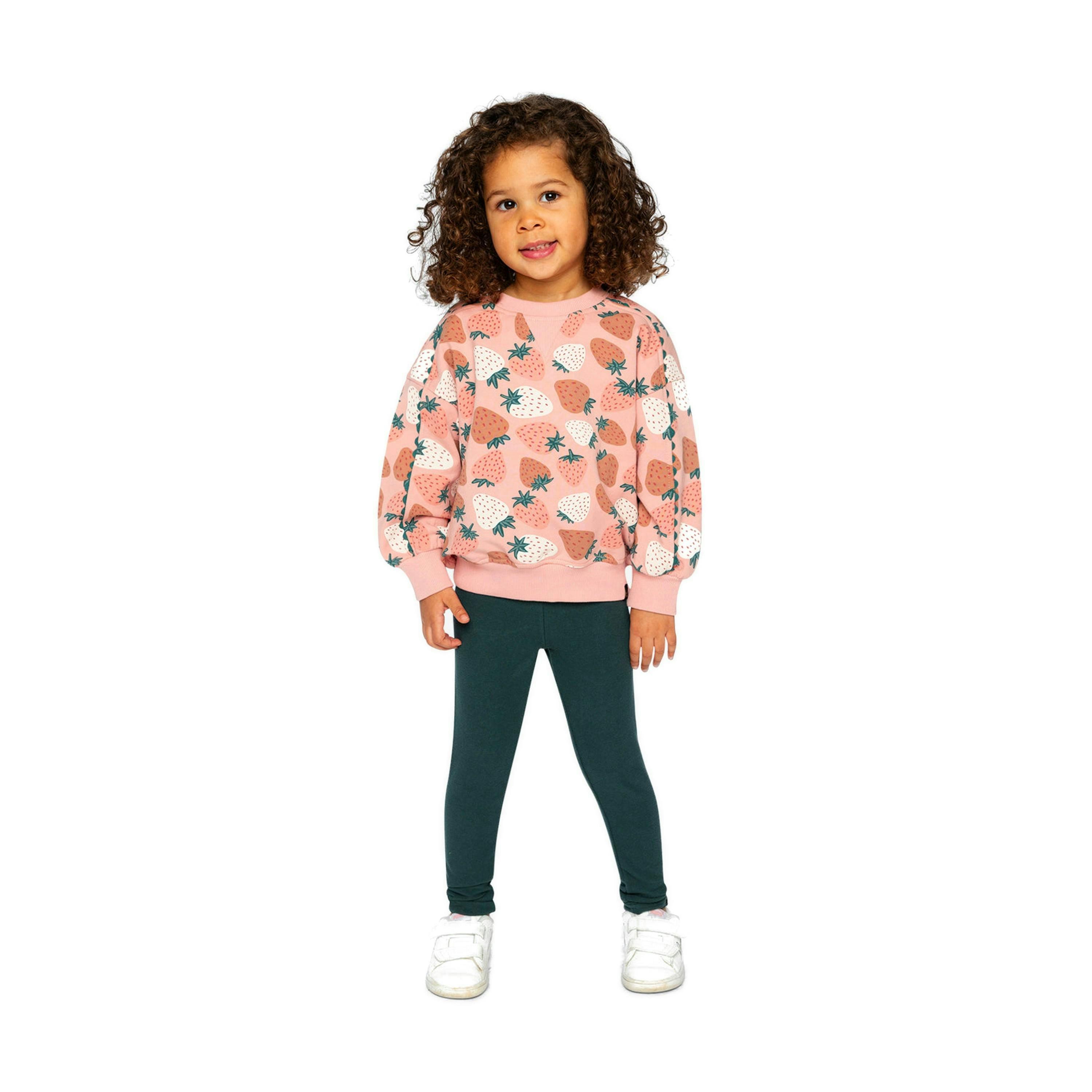 Rib Leggings Jasper Printed Green , view 5 of 6