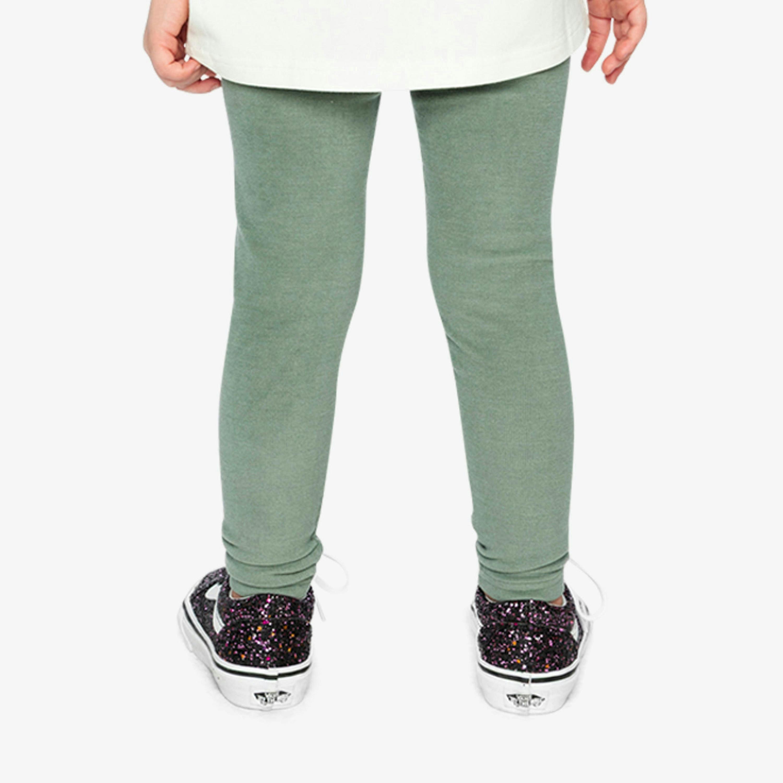 Rib Leggings Green Printed Green , view 4 of 6