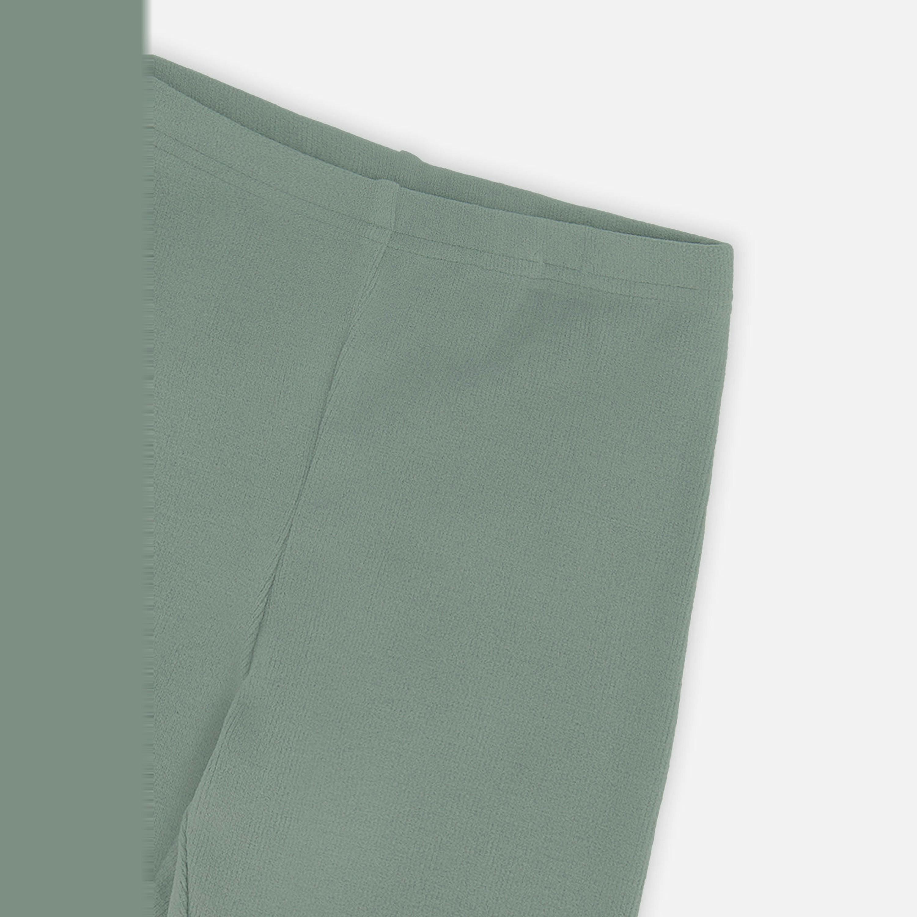 Rib Leggings Green Printed Green , view 6 of 6