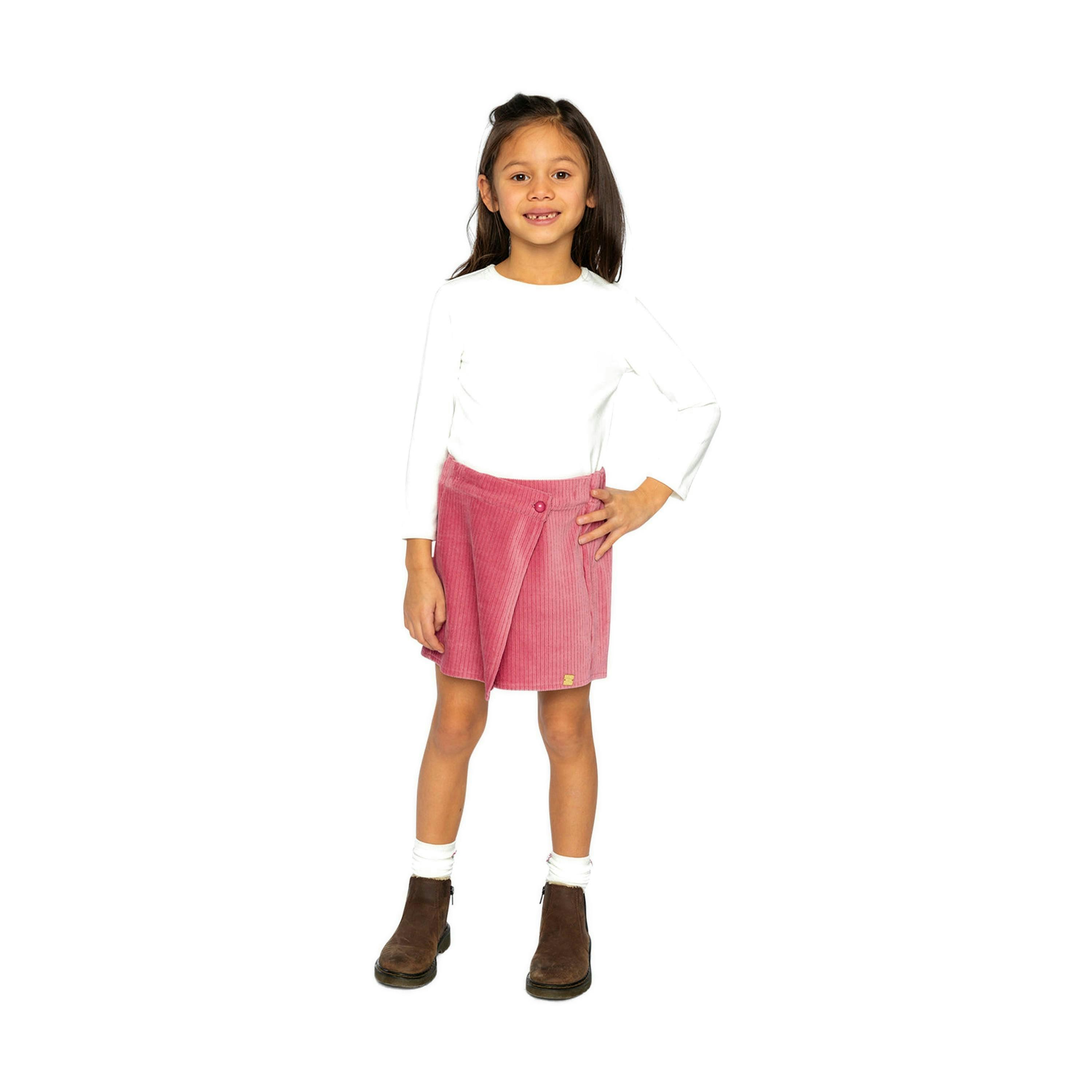 Brushed Rib Crew Neck Top Off-White , view 5 of 6