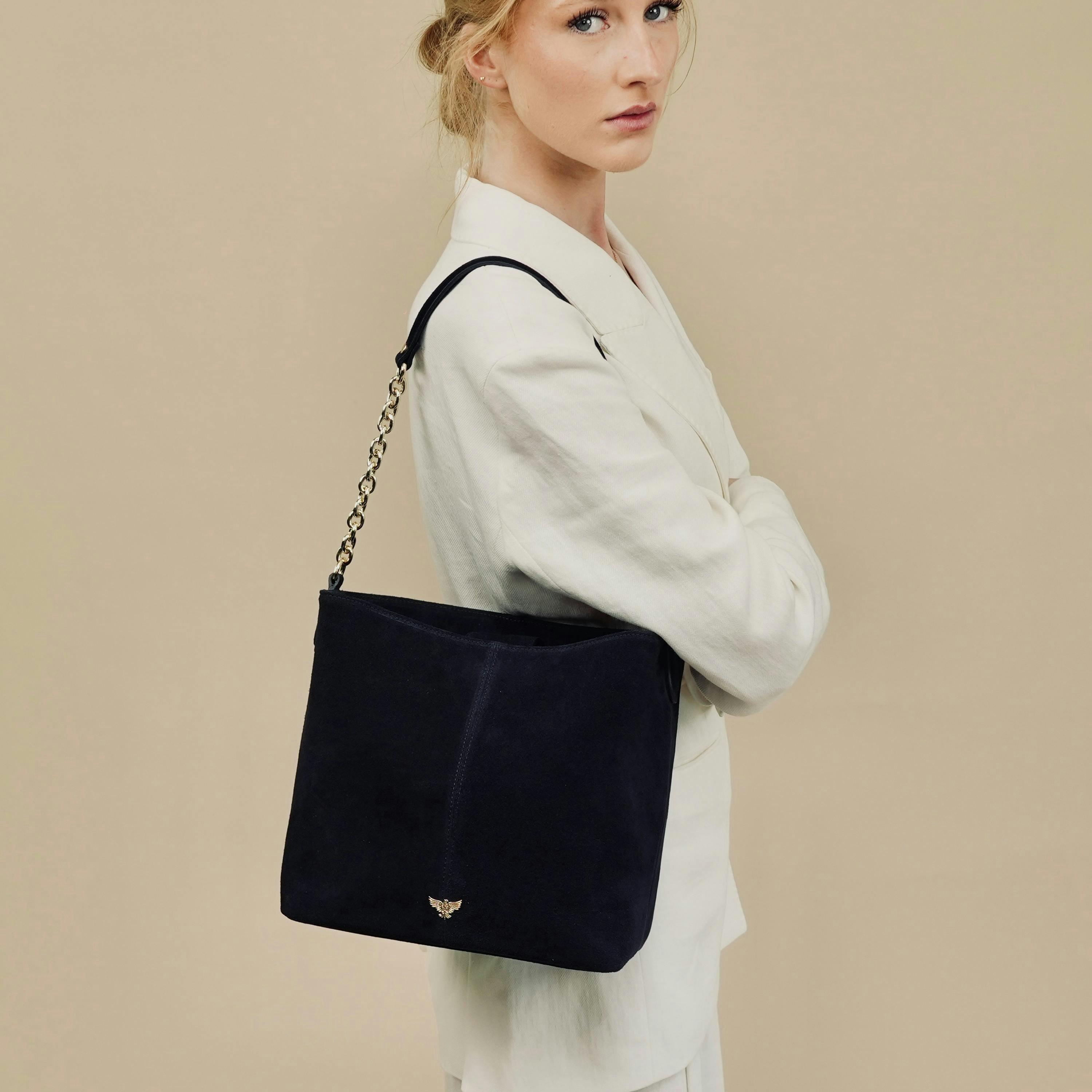 The Izzie Suede Bag , view 2 of 6