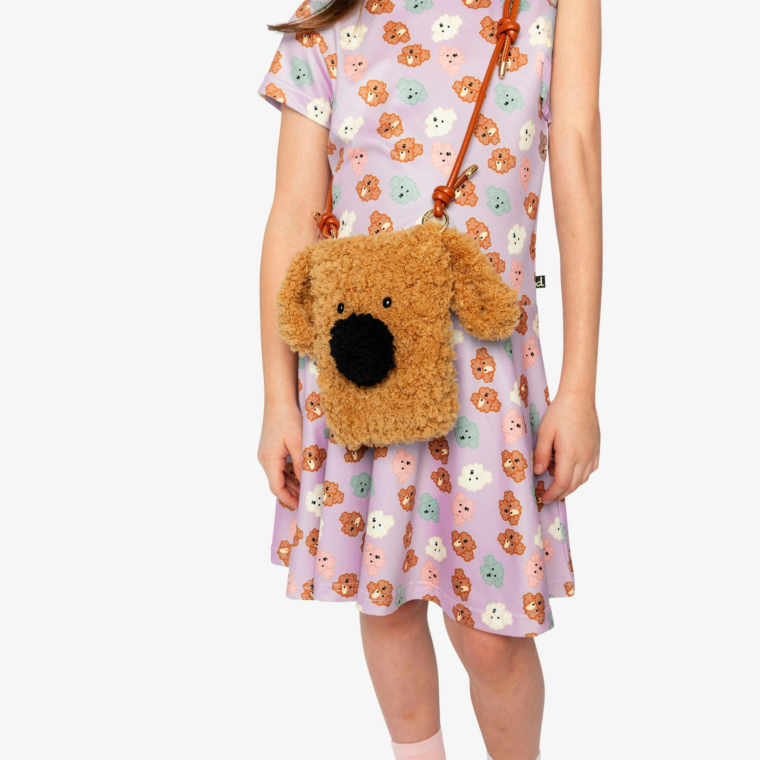 Poodle Bag Brown , view 2 of 4