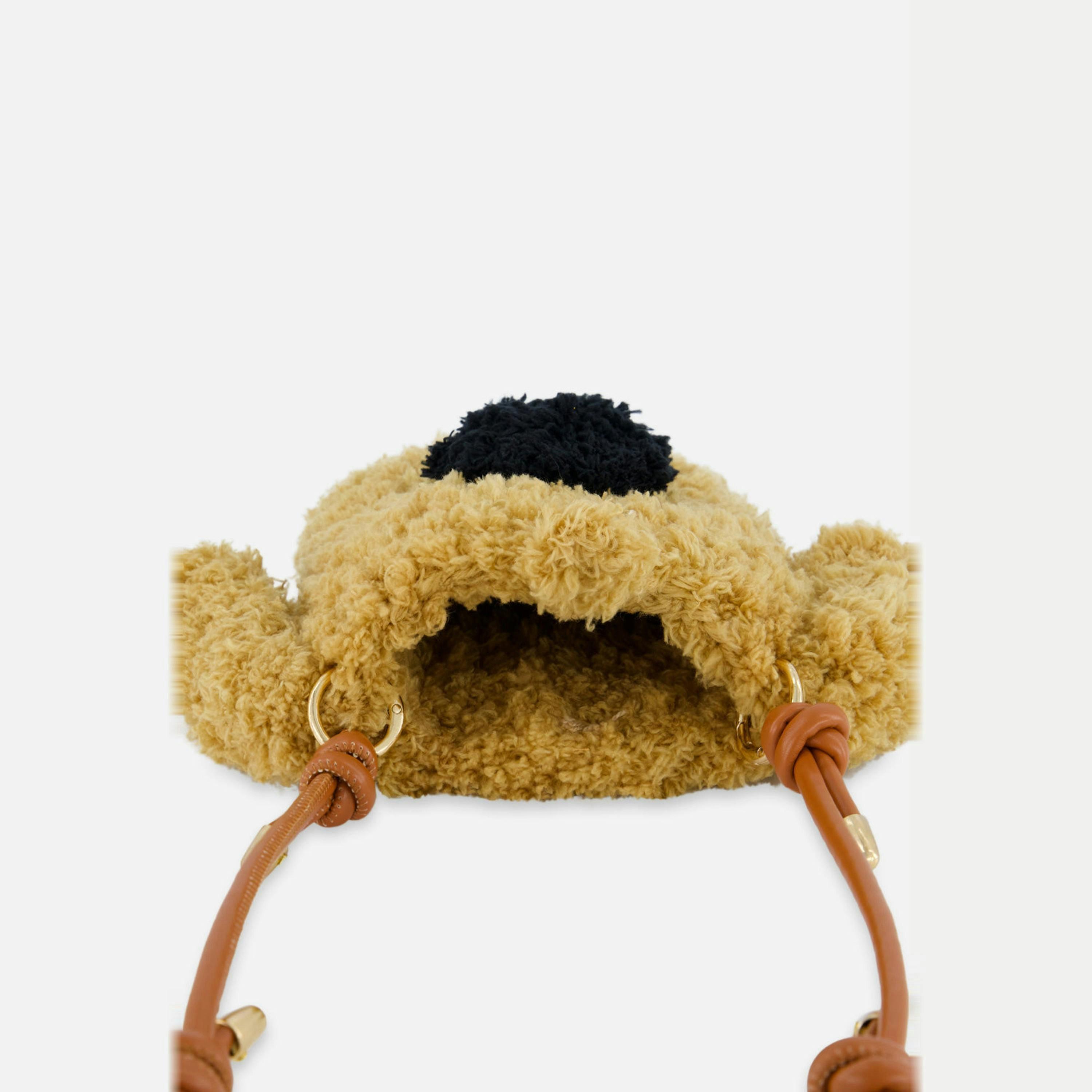 Poodle Bag Brown , view 4 of 4