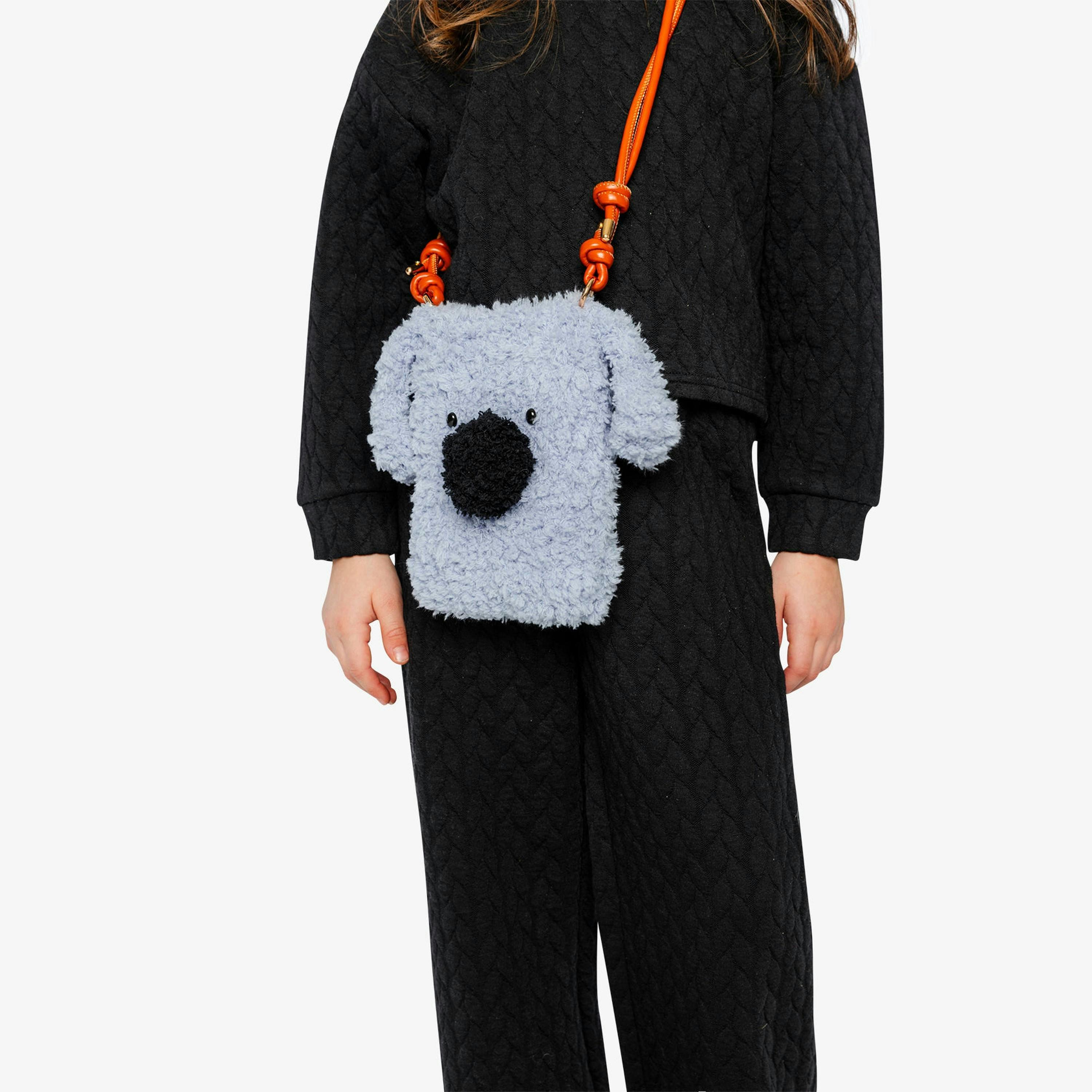 Poodle Bag Blue-Grey , view 2 of 4