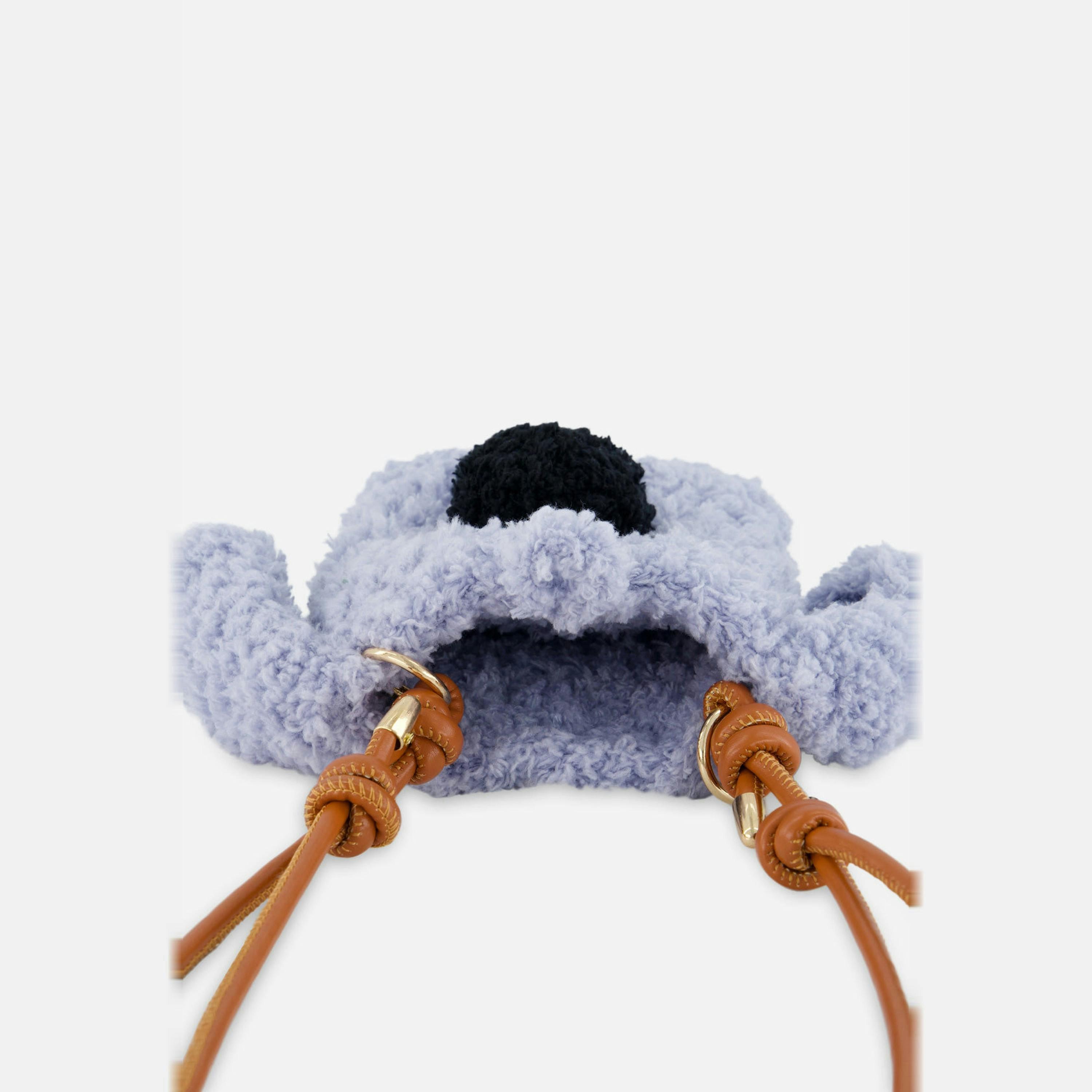 Poodle Bag Blue-Grey , view 4 of 4