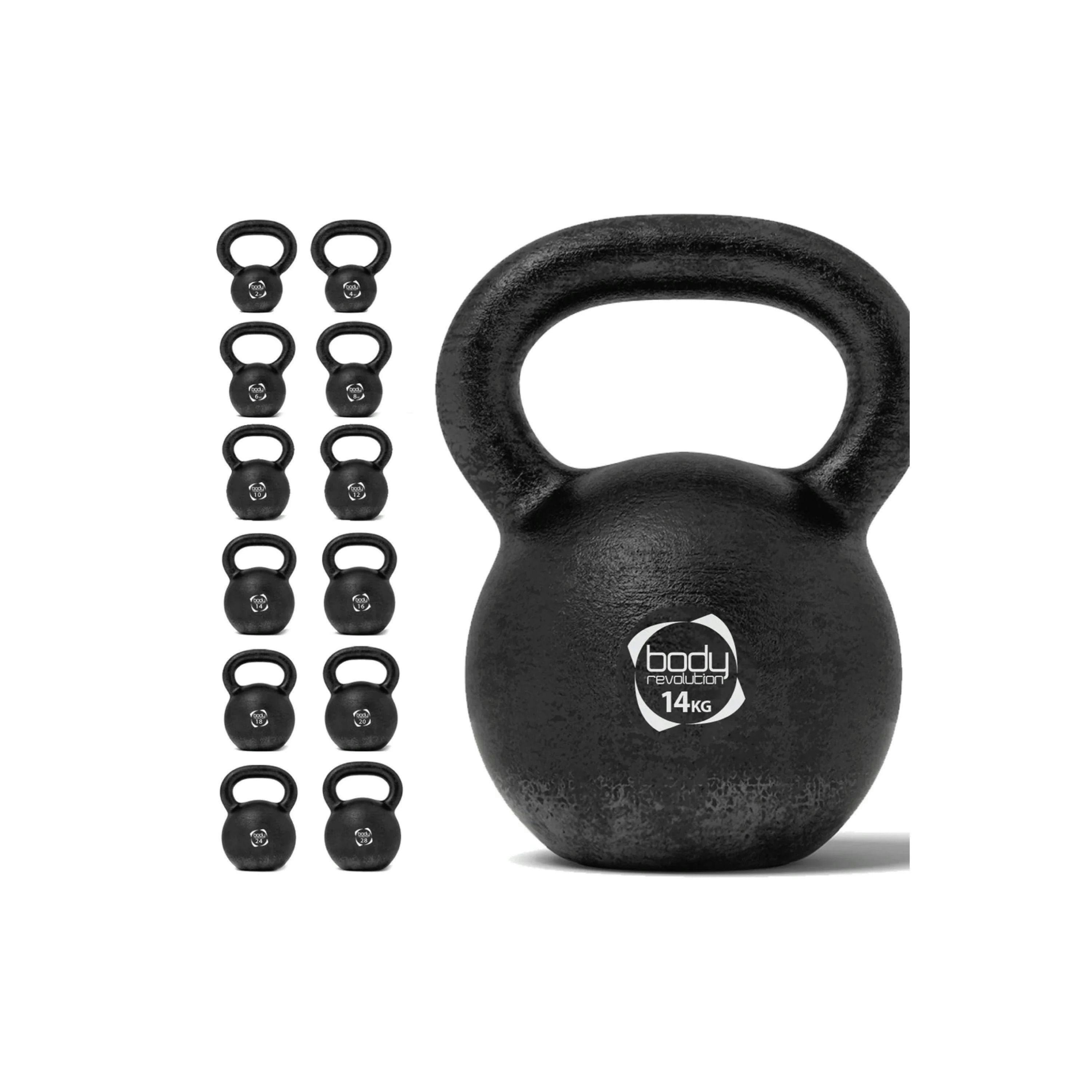 Body Revolution 14 kg Cast Iron Kettlebells , view 1 of 4