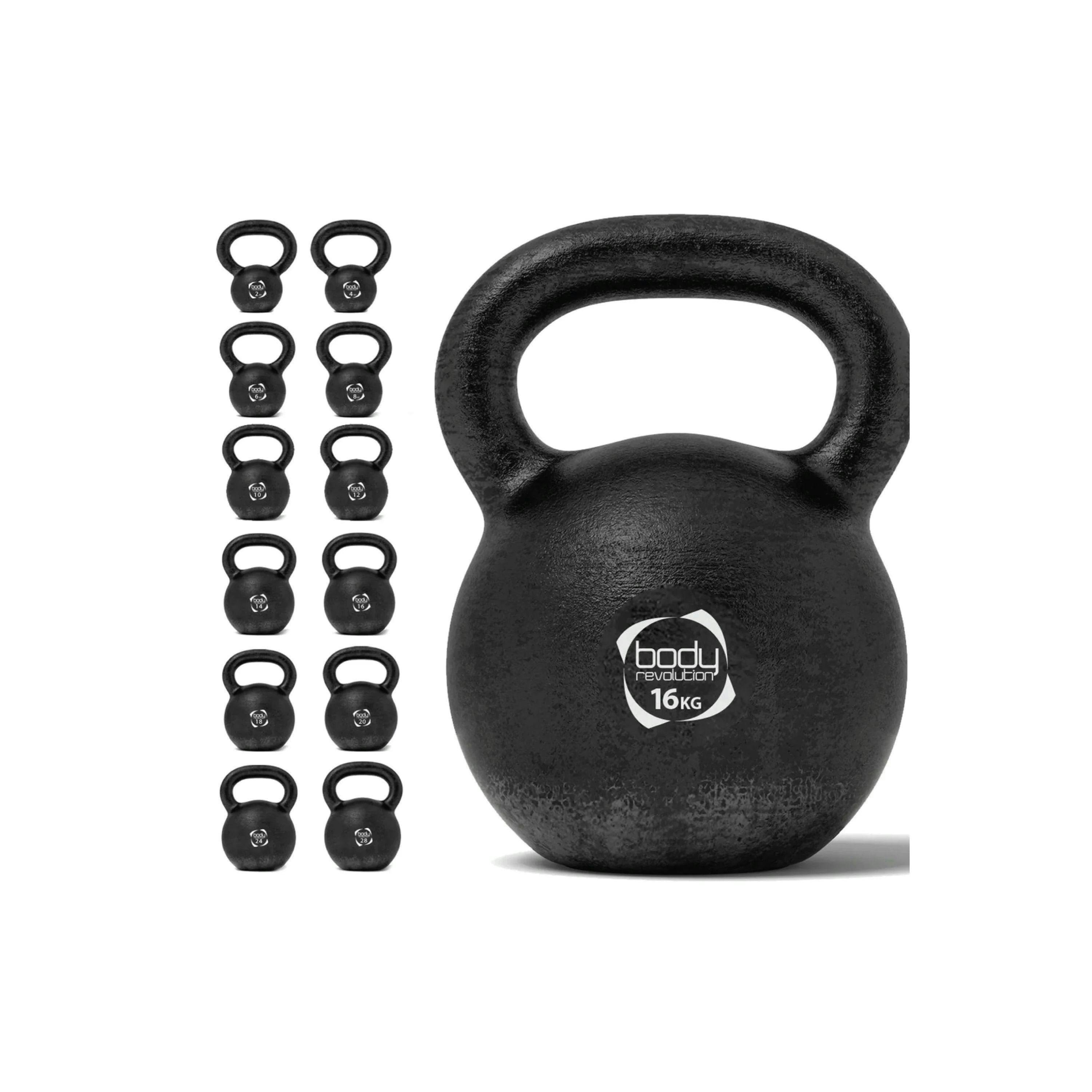 Body Revolution 16 kg Cast Iron Kettlebells , view 1 of 4