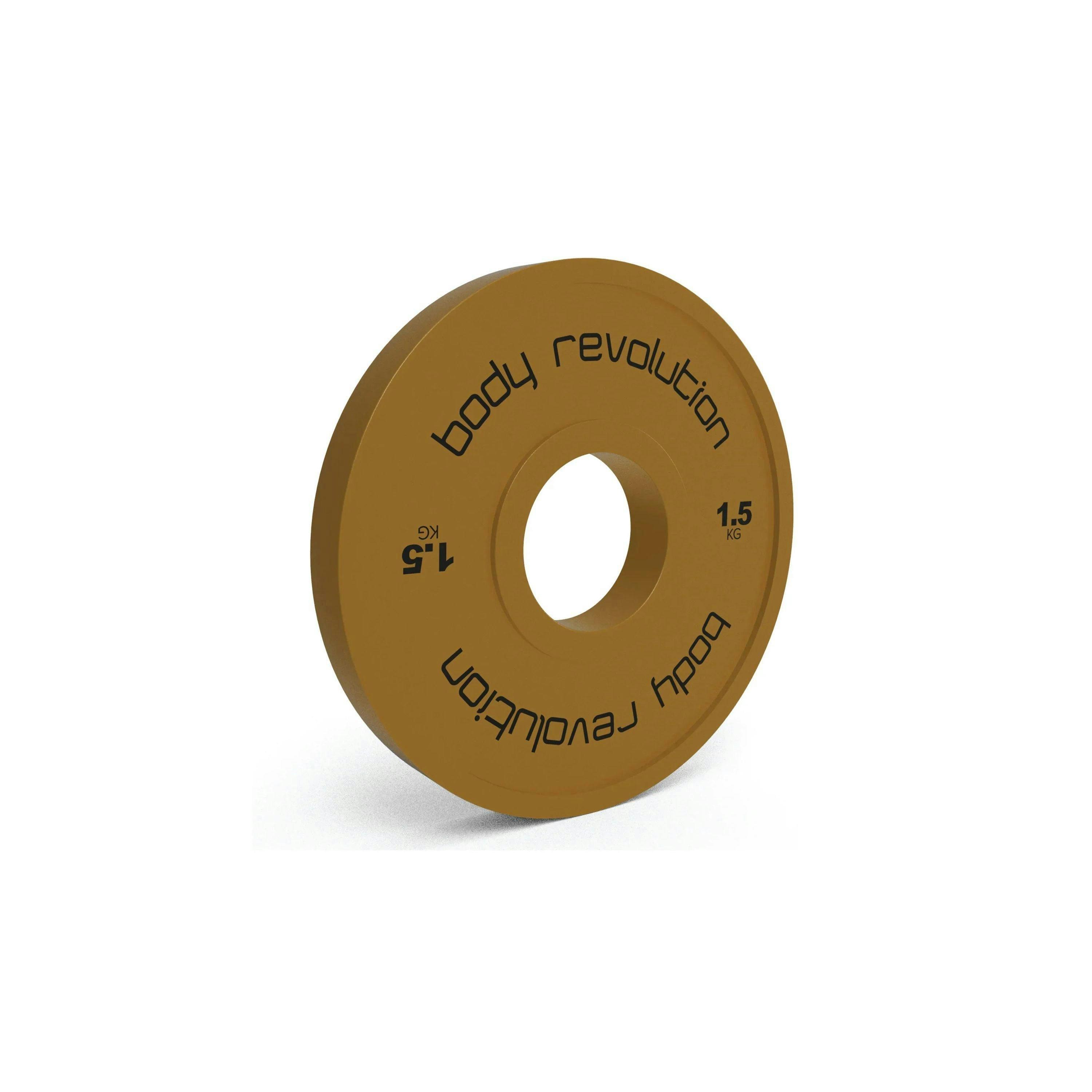 2 x 1.5kg Fractional Bumper Plates , view 1 of 4