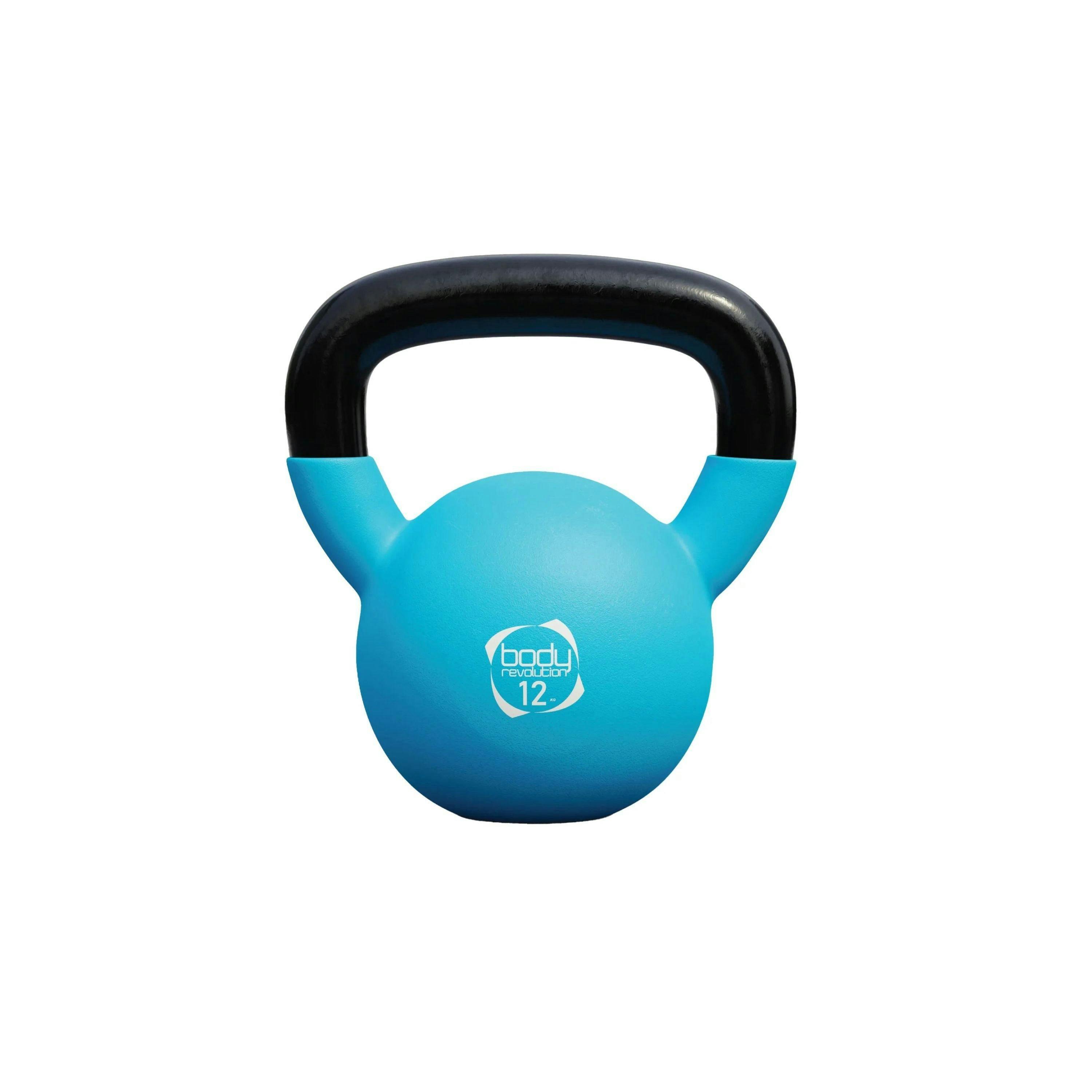 Body Revolution 12kg Neoprene Kettlebells , view 1 of 4