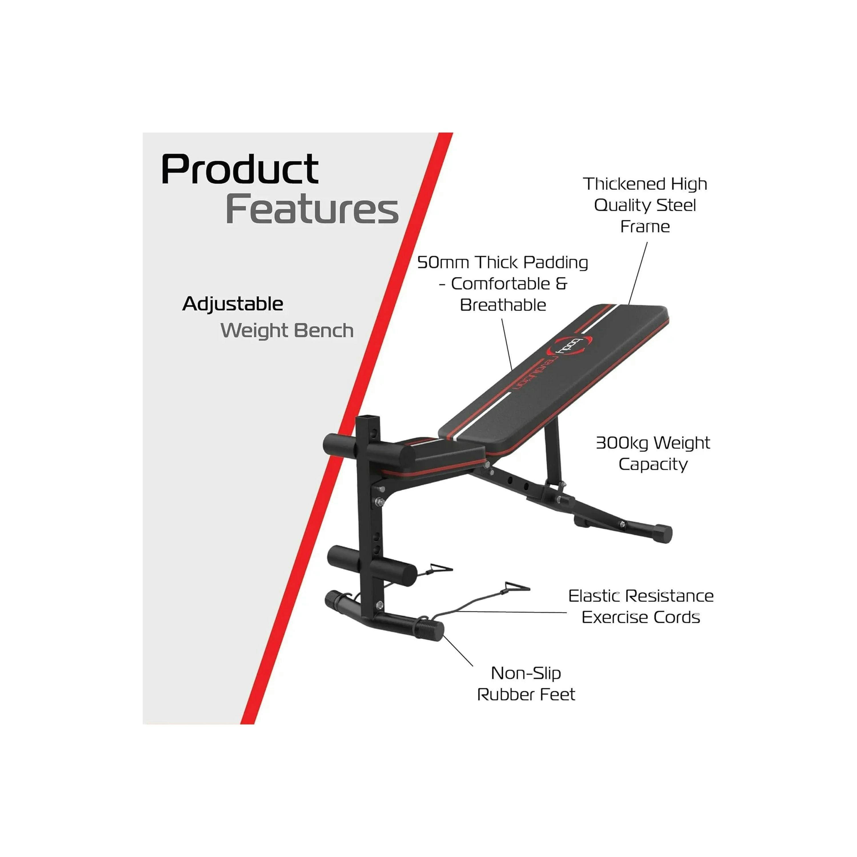 Adjustable Weight Bench , view 2 of 4