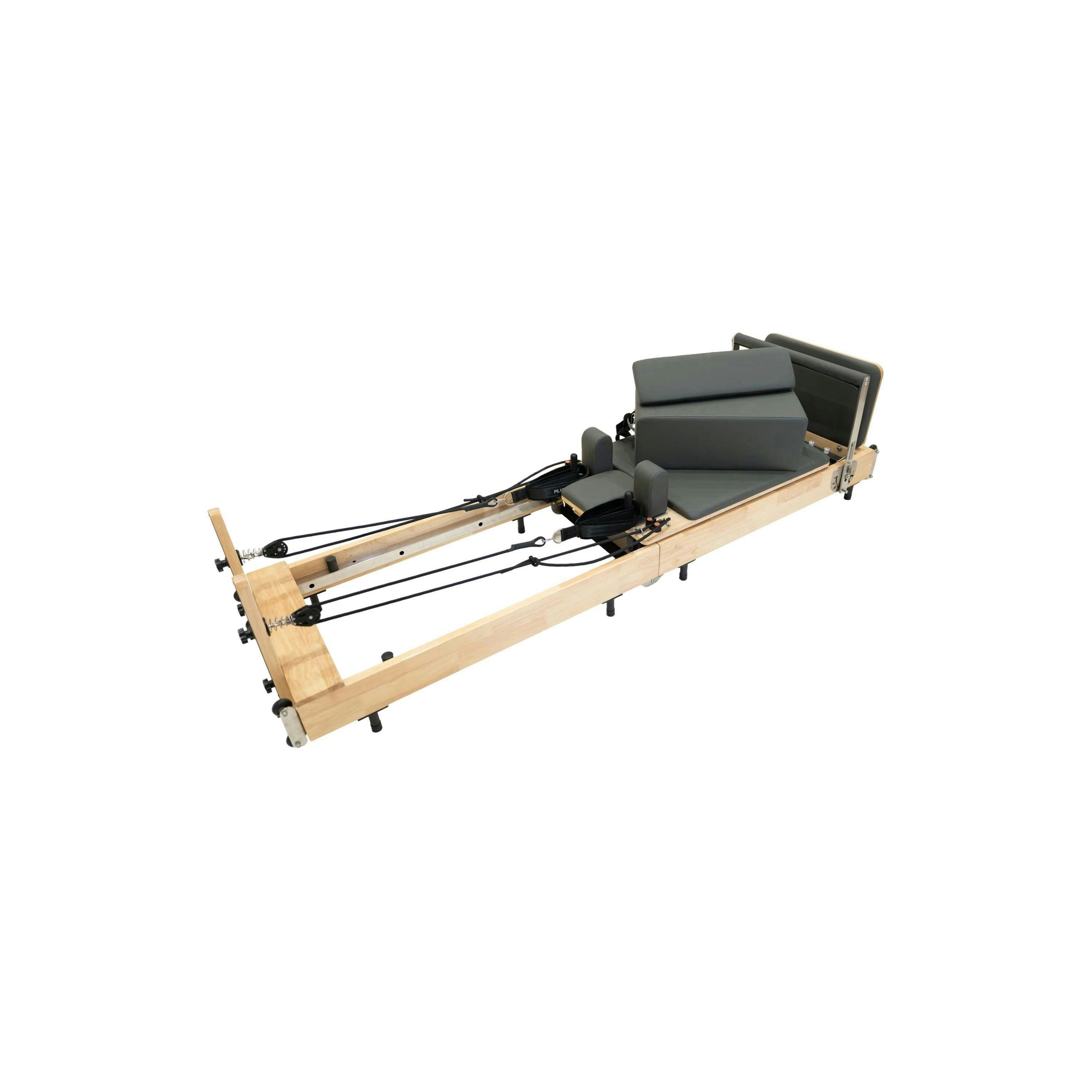 Pilates Reformer Machine - Oak , view 1 of 4