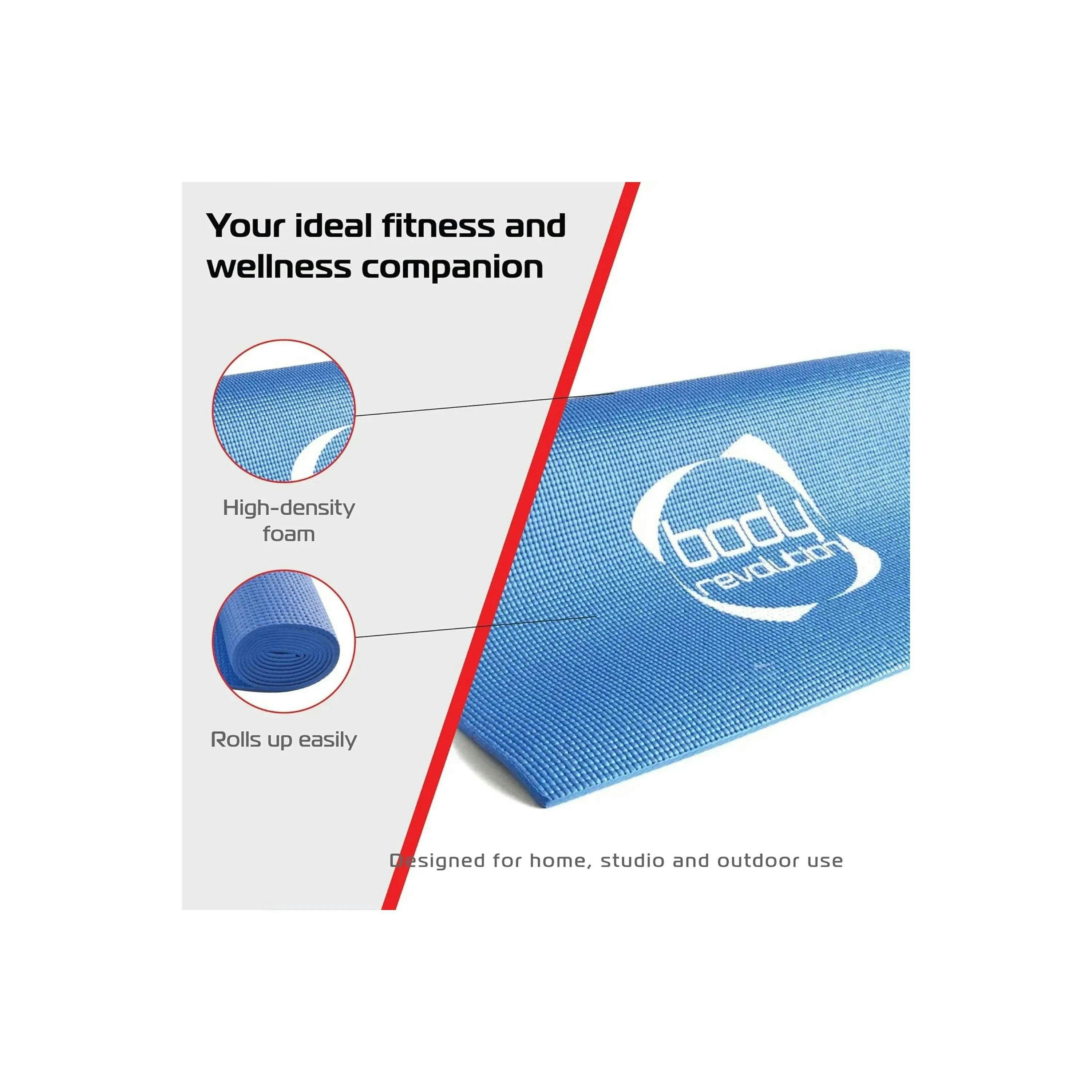 Blue Yoga Mat , view 5 of 5