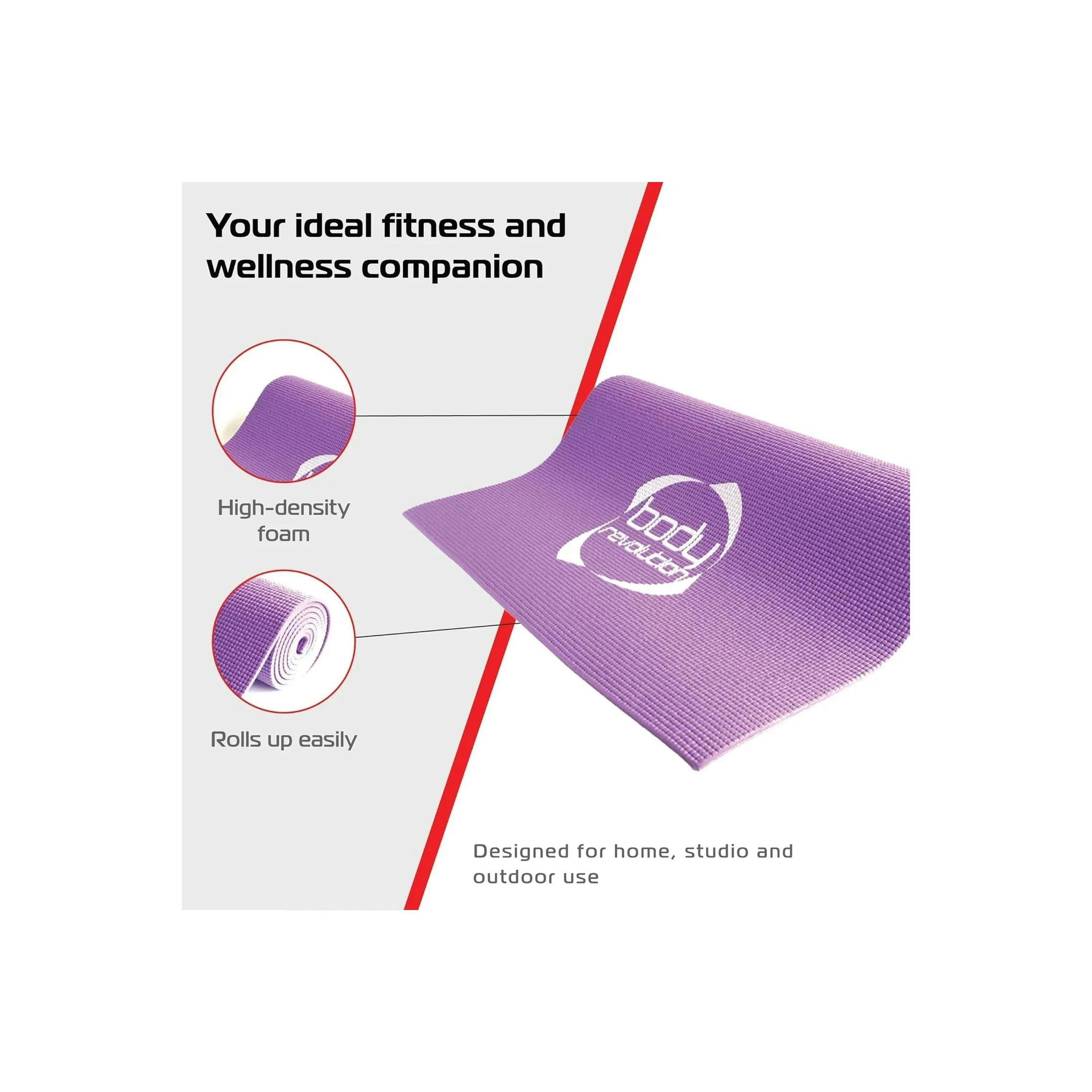 Purple Yoga Mat , view 4 of 4