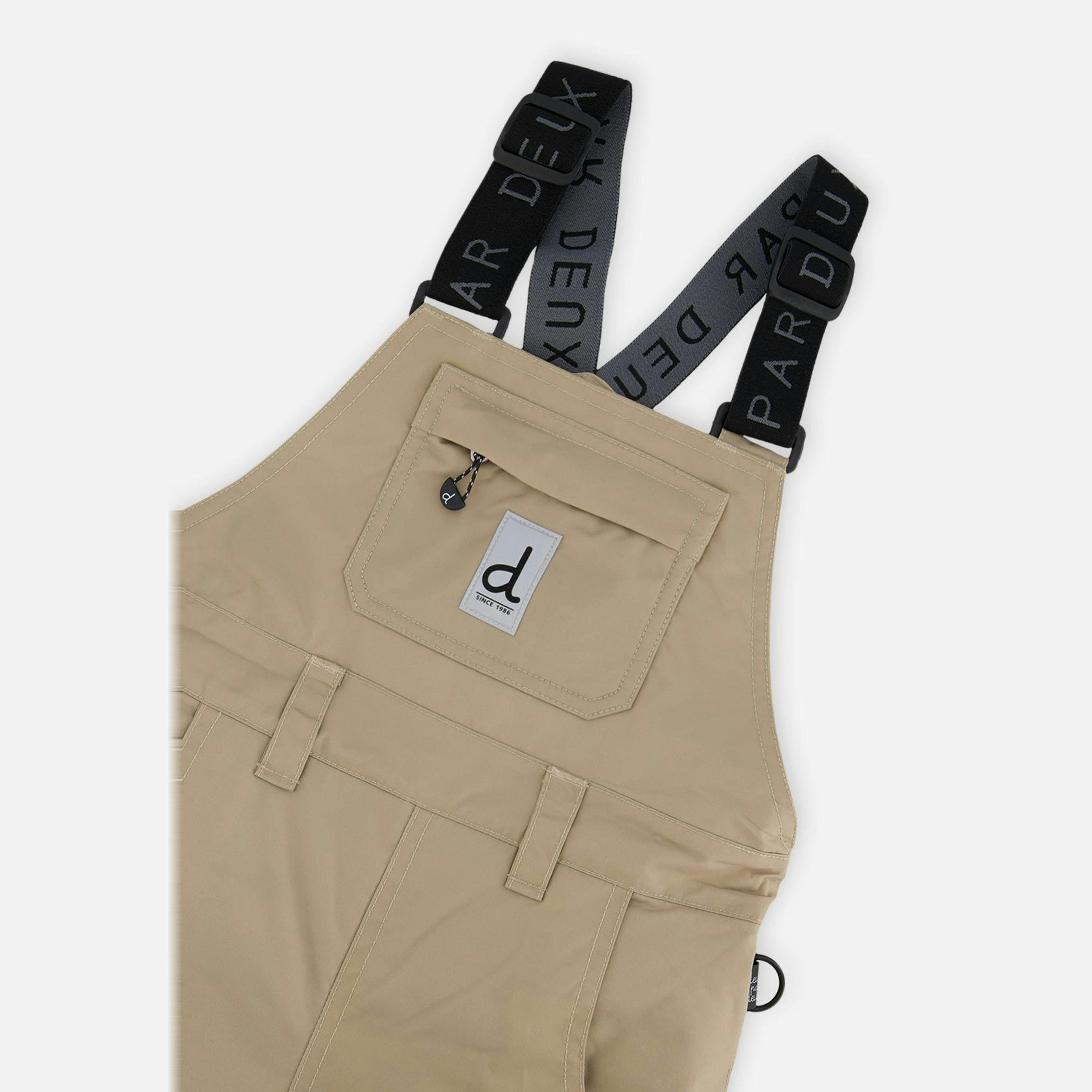 Play Overall Snow Bib Taupe , view 5 of 5