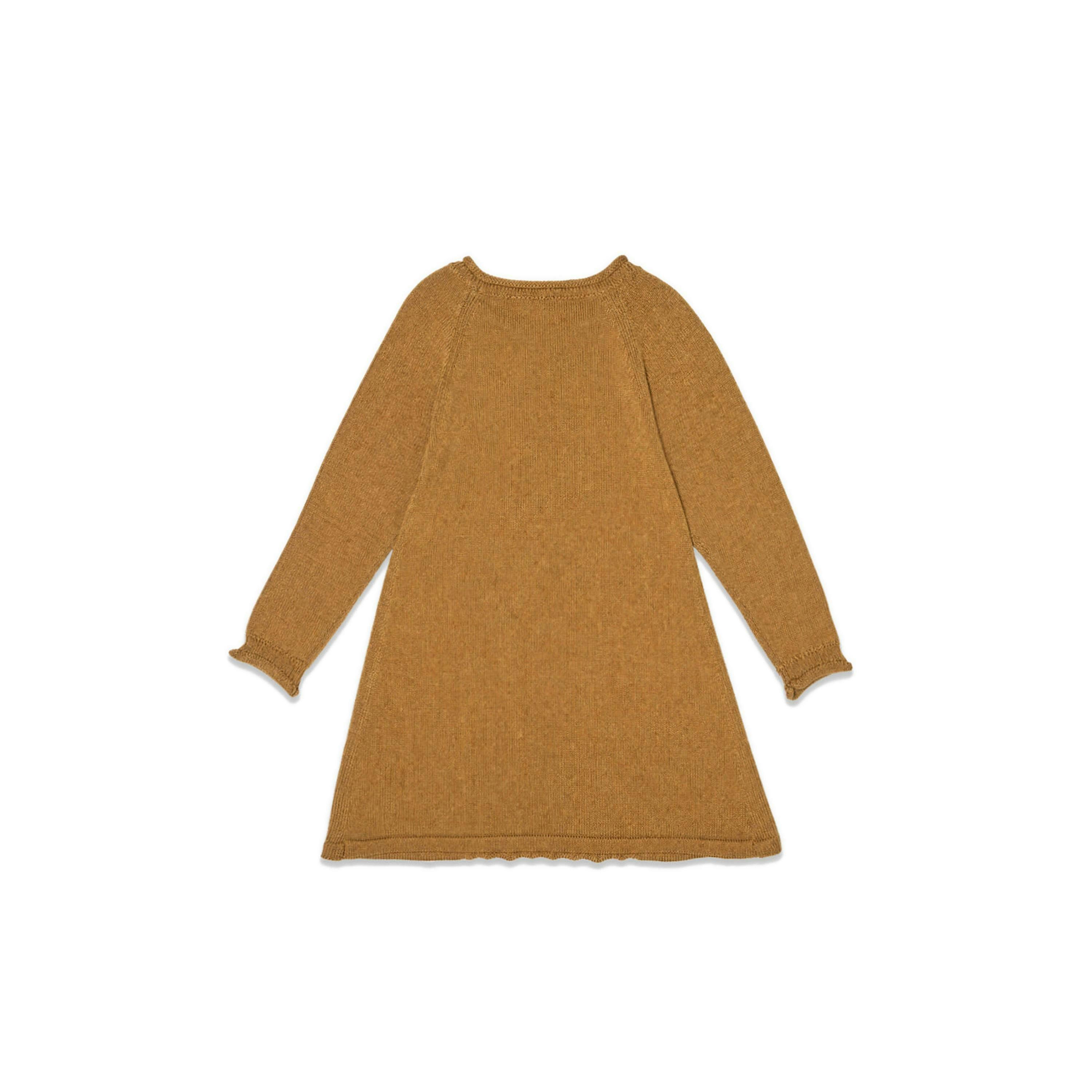 Knitted Dress Brown Cinnamon , view 3 of 6