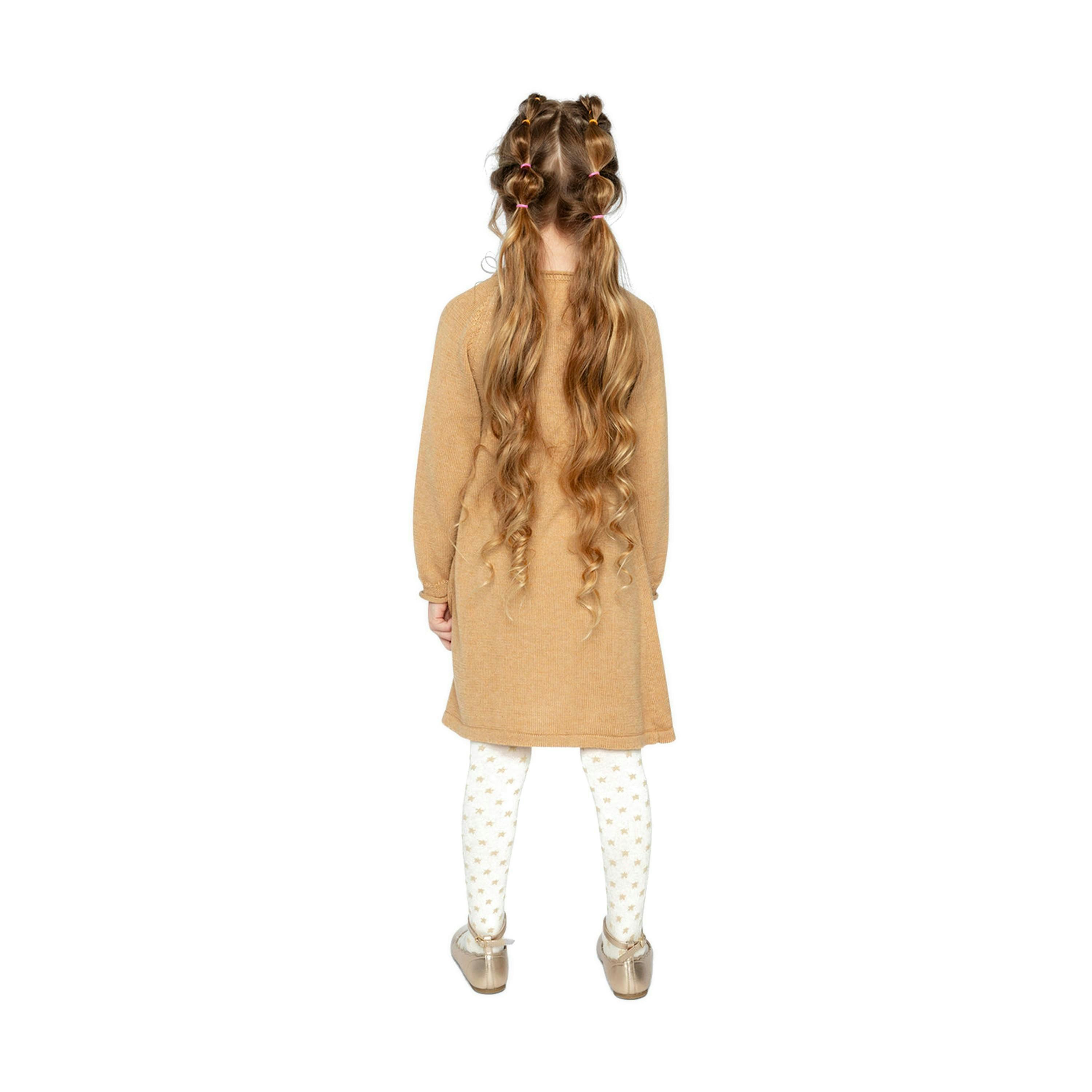 Knitted Dress Brown Cinnamon , view 6 of 6