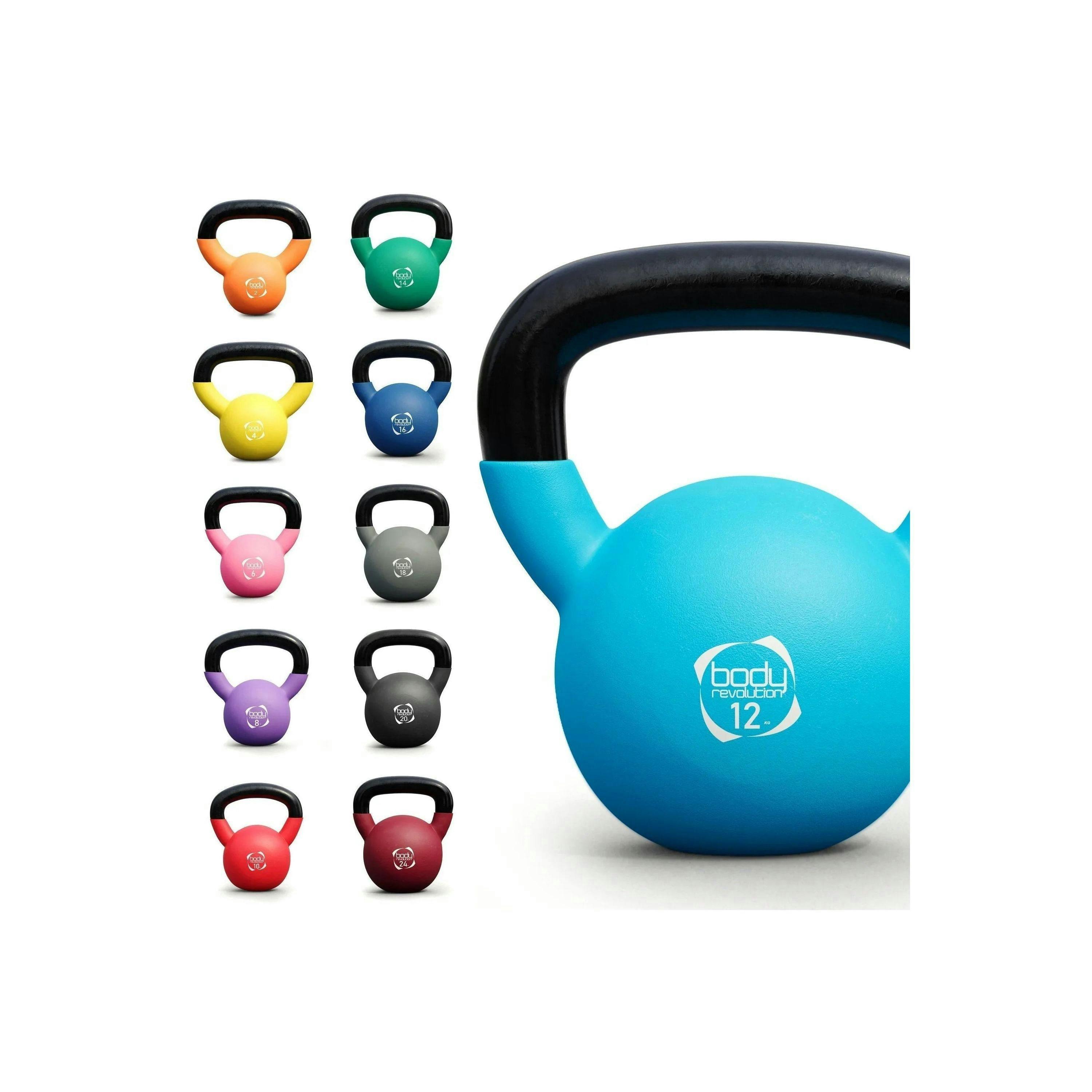 Body Revolution Neoprene Kettlebells 24kg Bundle , view 1 of 4