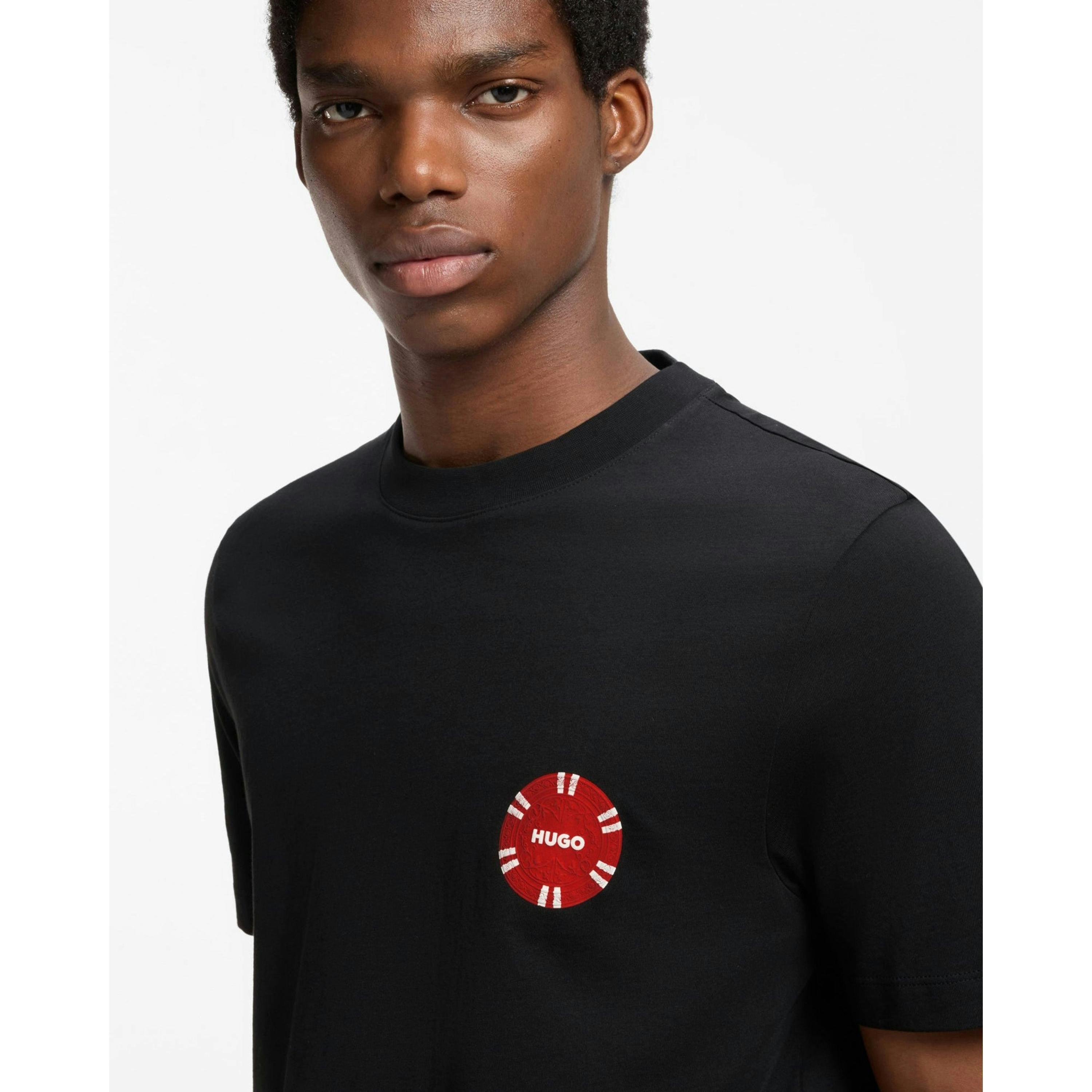 Hugo Boss T-Shirt  in Black , view 3 of 4