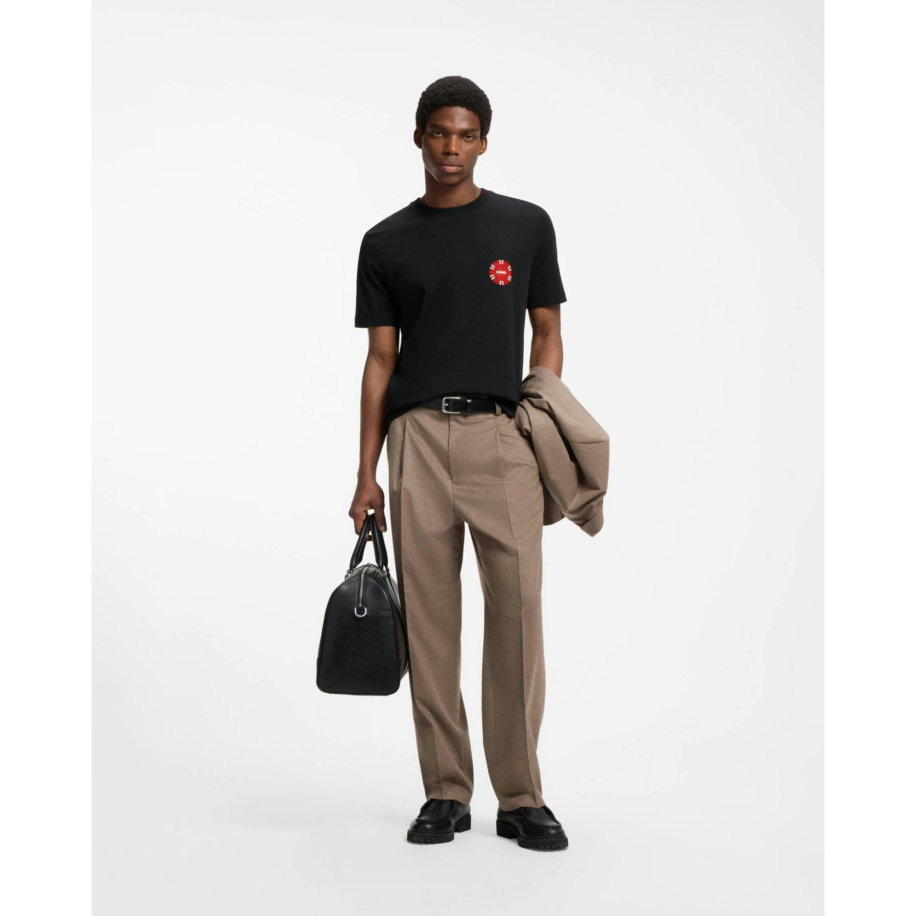 Hugo Boss T-Shirt  in Black , view 4 of 4