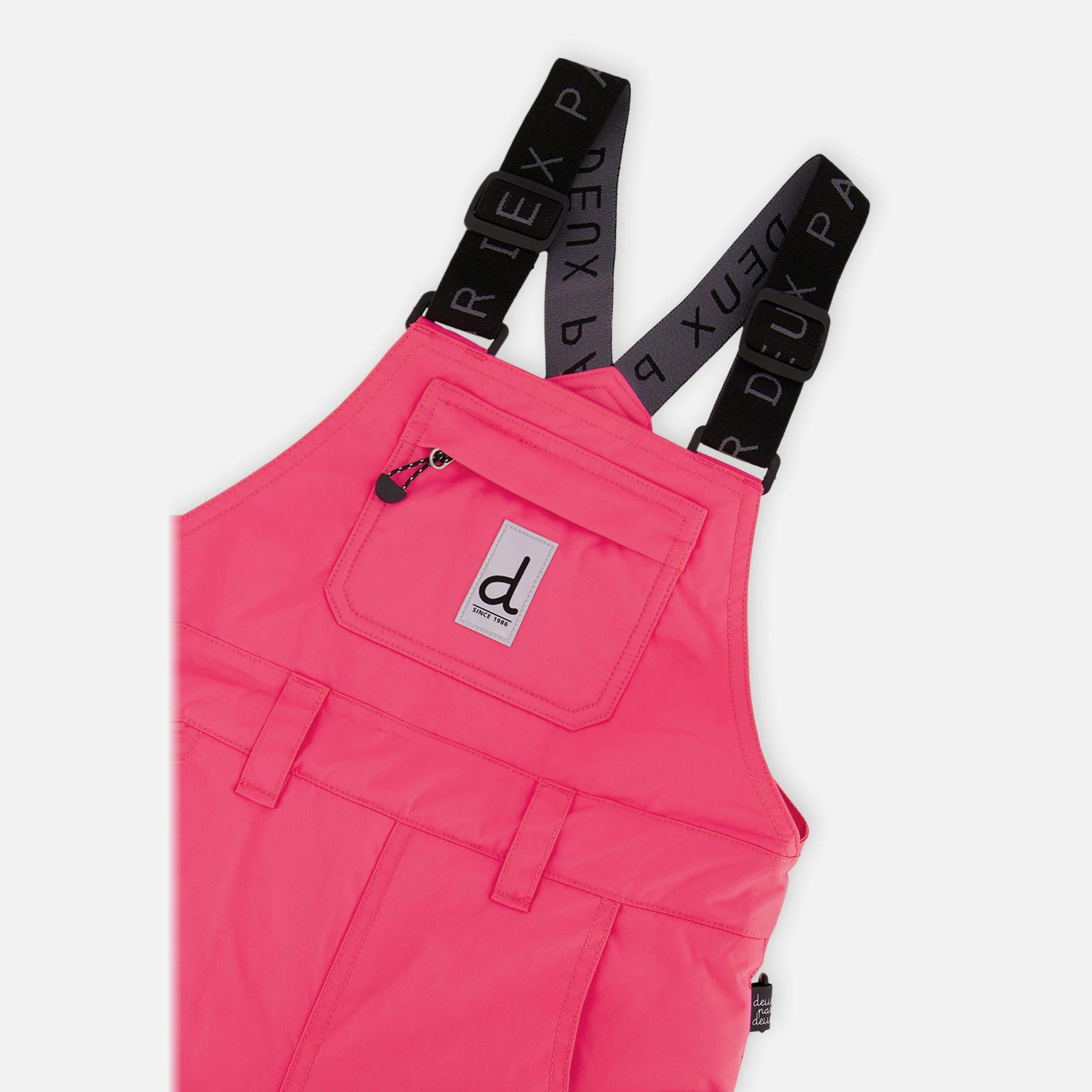 Play Overall Snow Bib Bright Pink , view 5 of 5