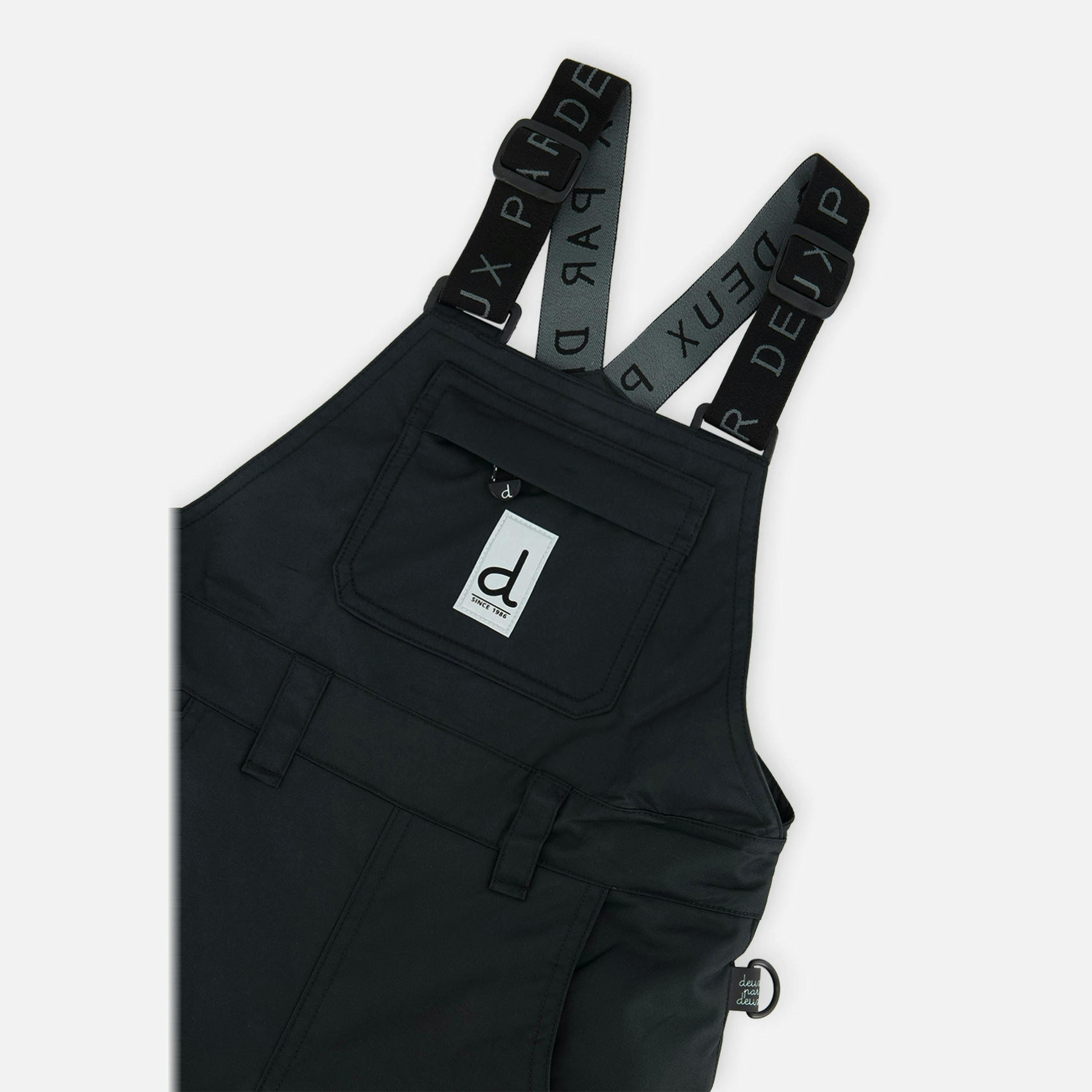 Play Overall Snow Bib Black , view 2 of 2
