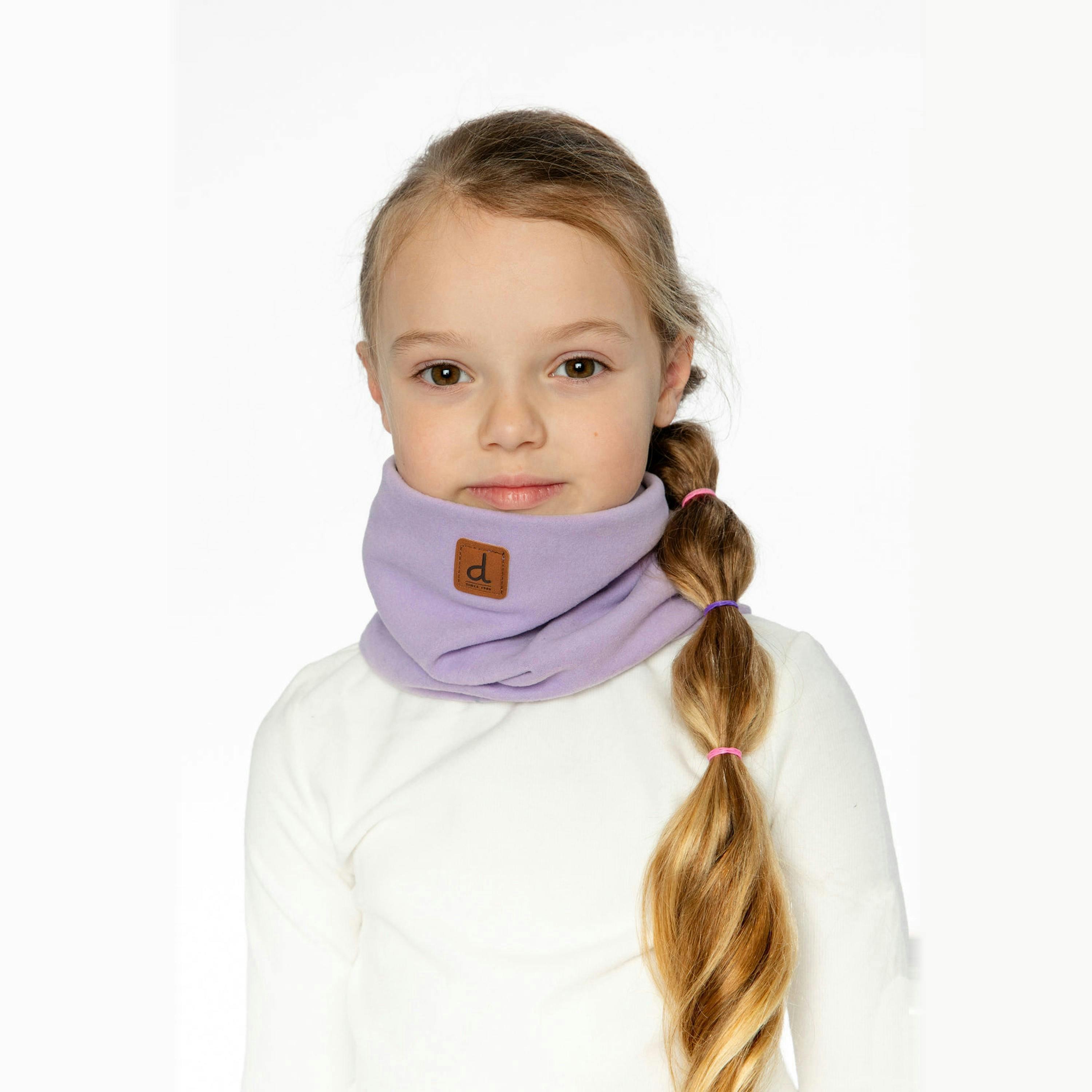 Polar Fleece Neckwarmer Violet , view 2 of 3