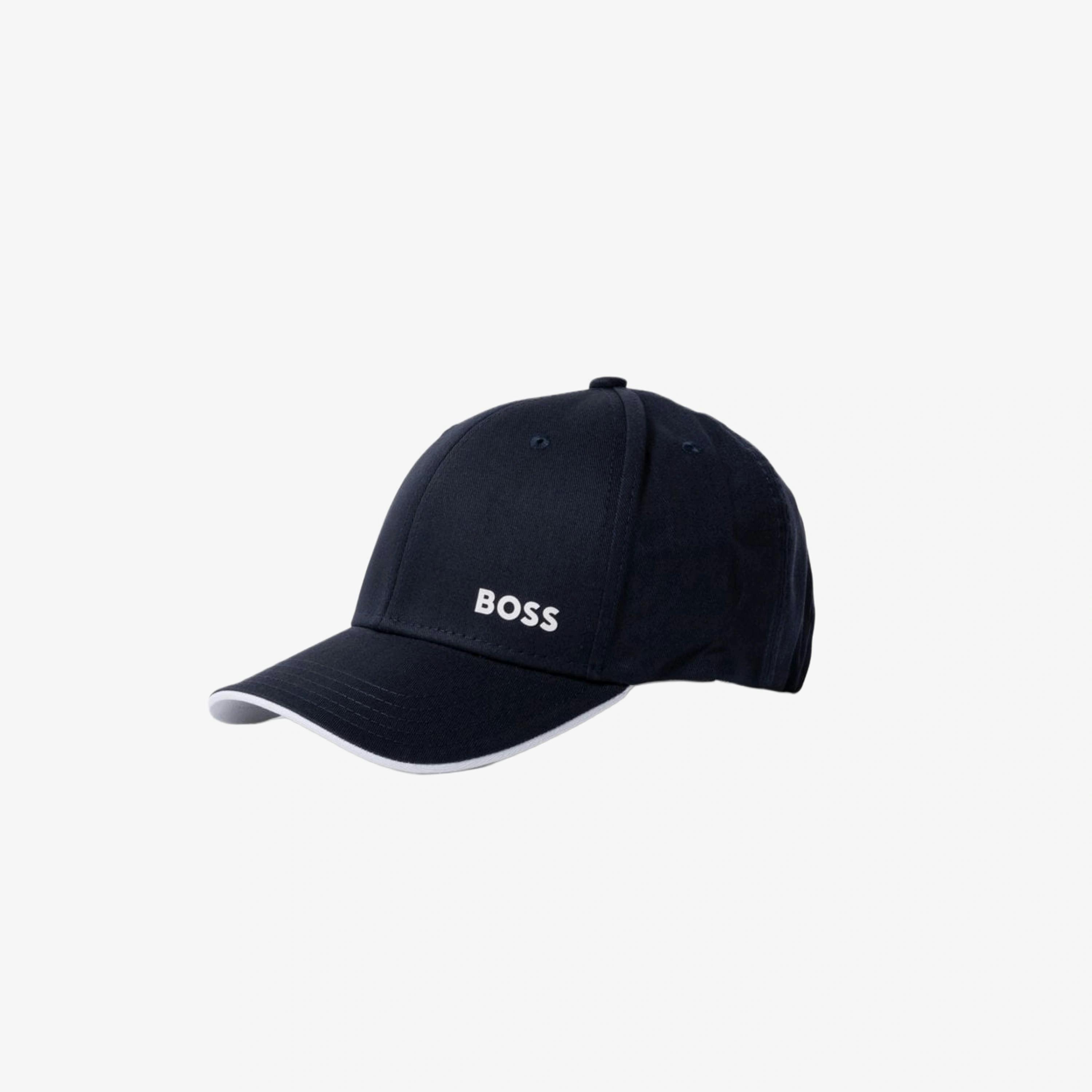 Hugo Boss Logo-Print Caps  in Blue , view 1 of 4