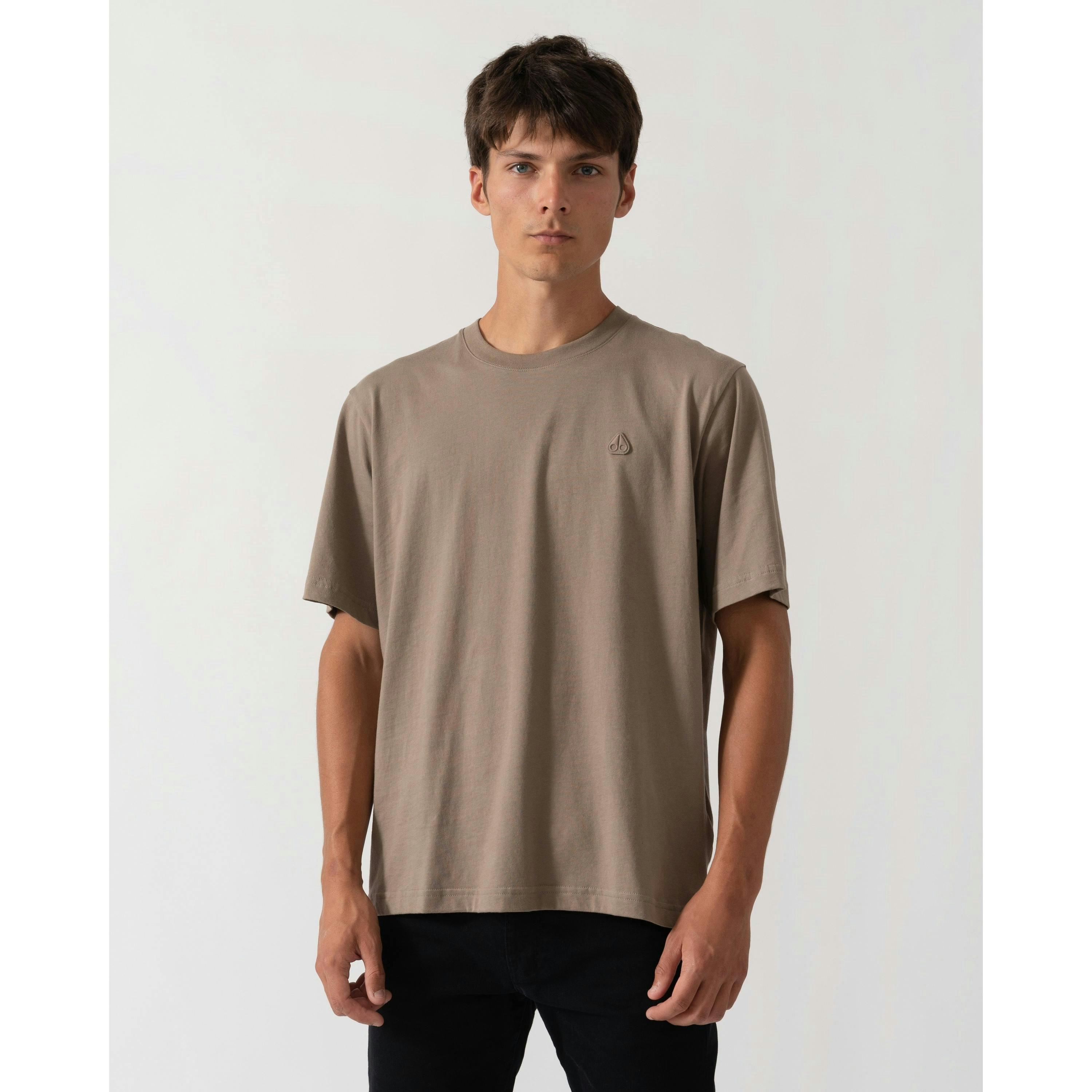 Moose Knuckles T-Shirt  in Grey , view 1 of 4