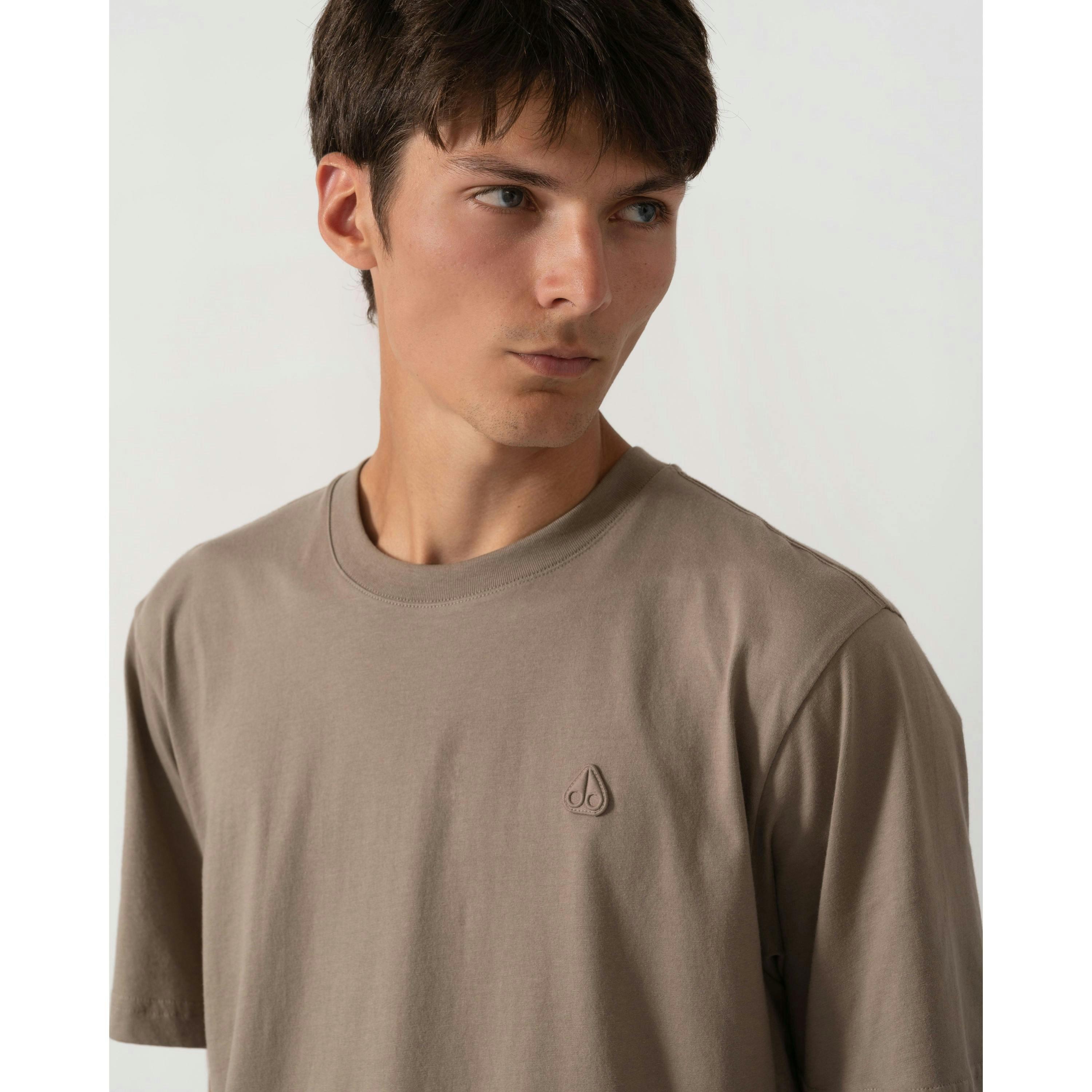 Moose Knuckles T-Shirt  in Grey , view 3 of 4