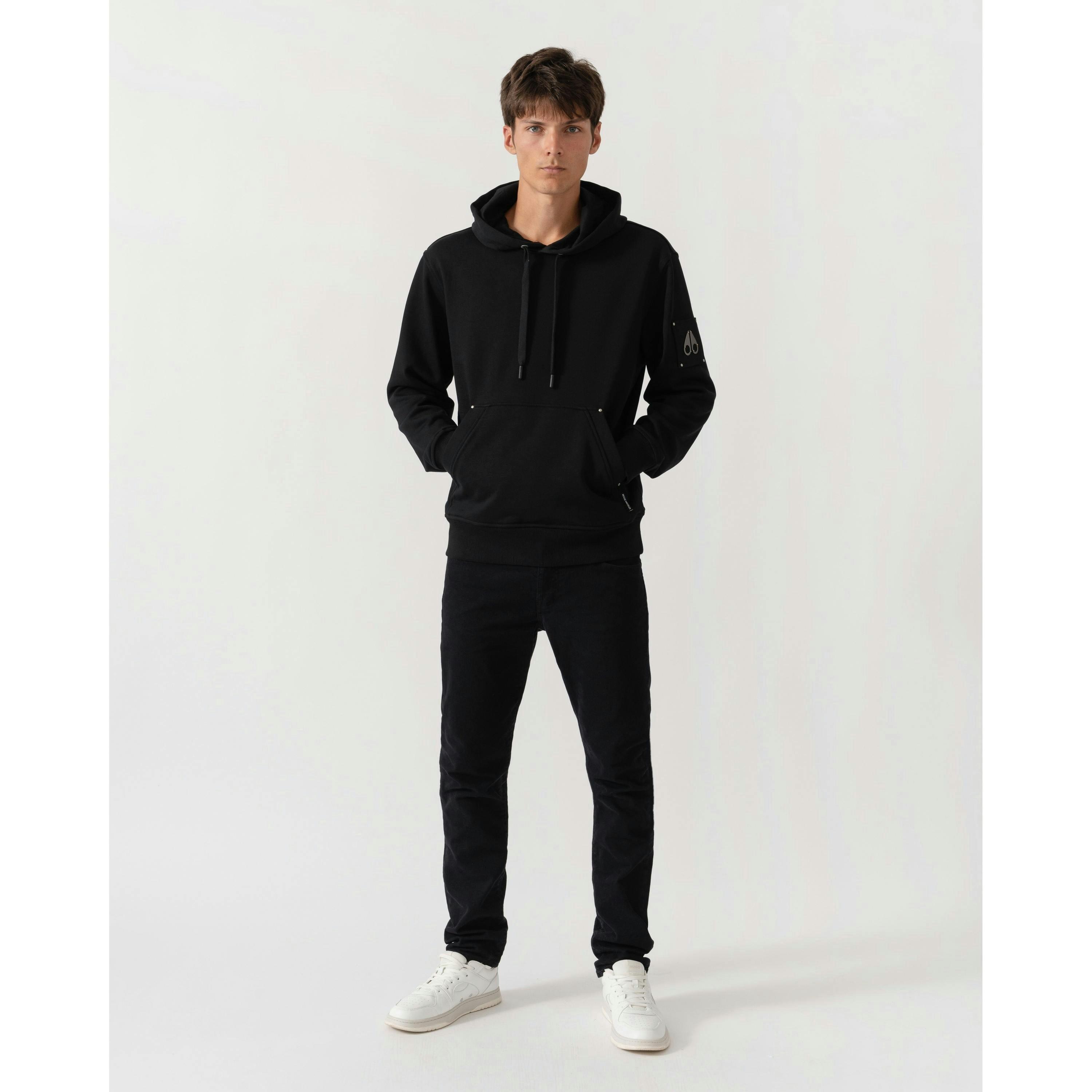 Moose Knuckles Sweatshirt  in Black , view 3 of 4