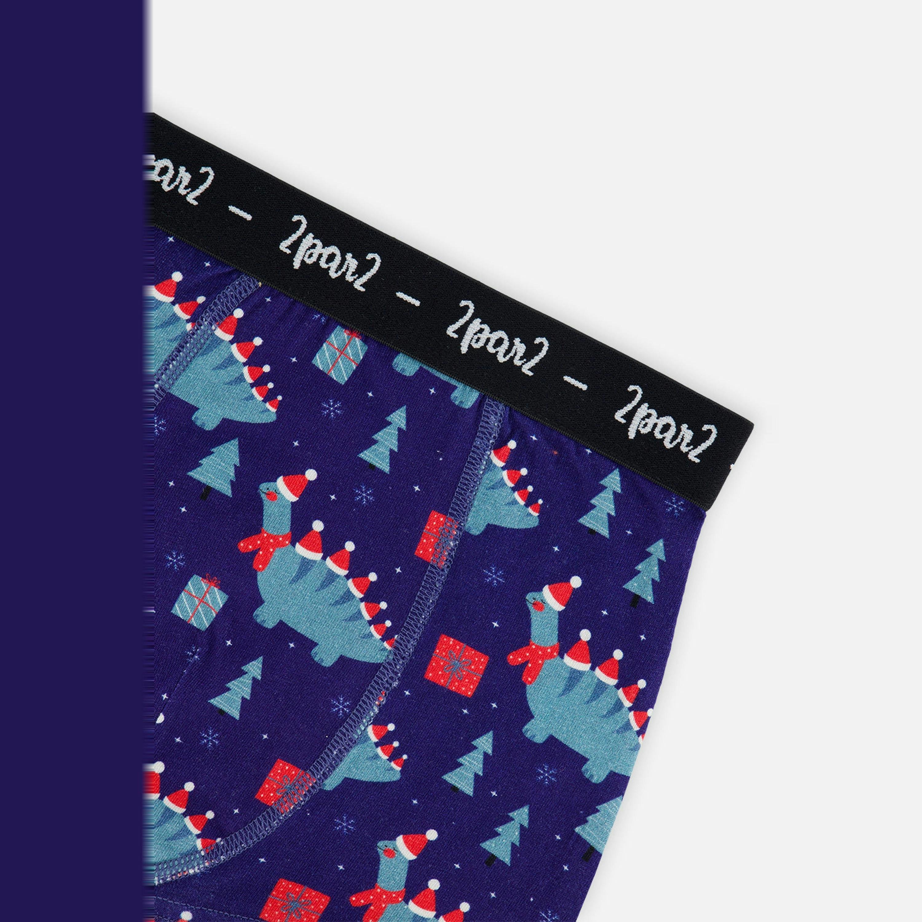 Boxer Pack Of 3 Holiday Prints , view 4 of 4