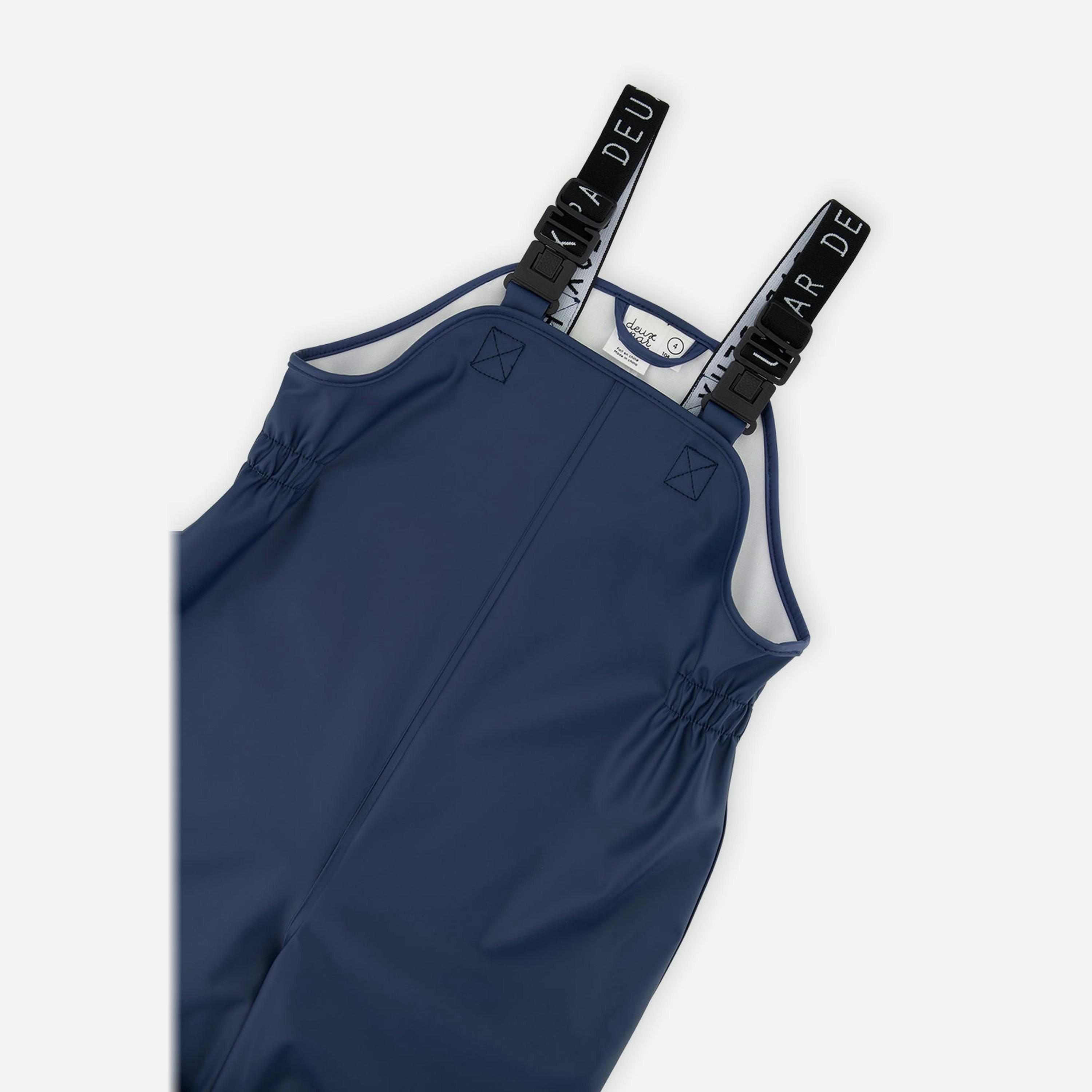Rain Overalls Dark Blue , view 3 of 6