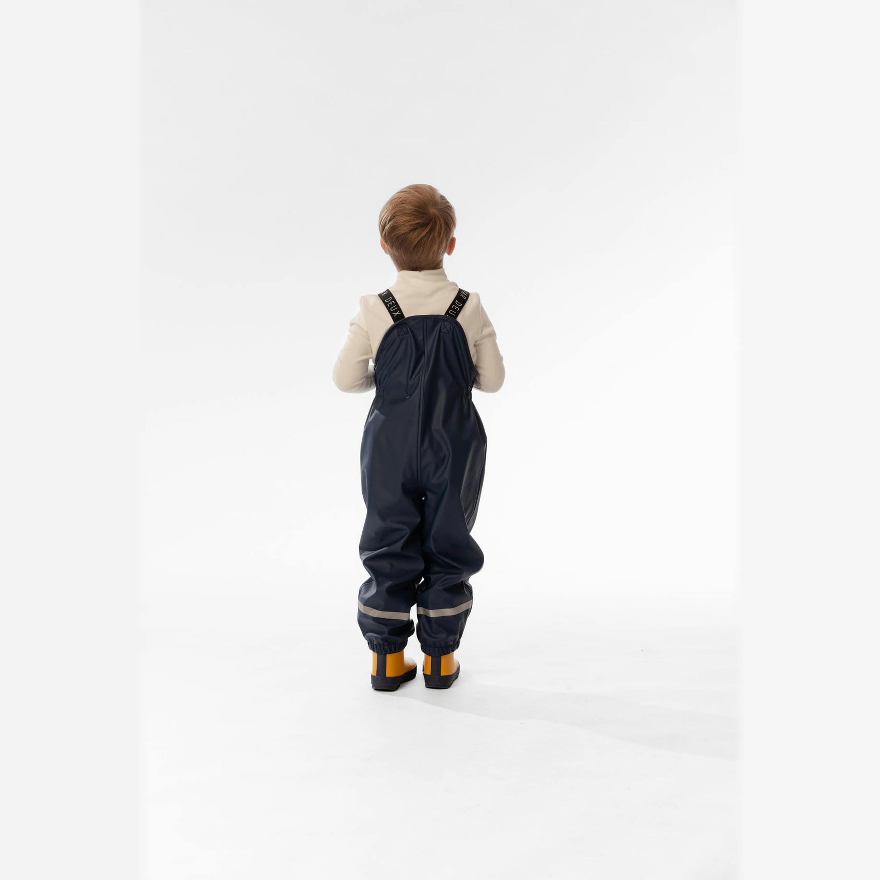 Rain Overalls Dark Blue , view 4 of 6