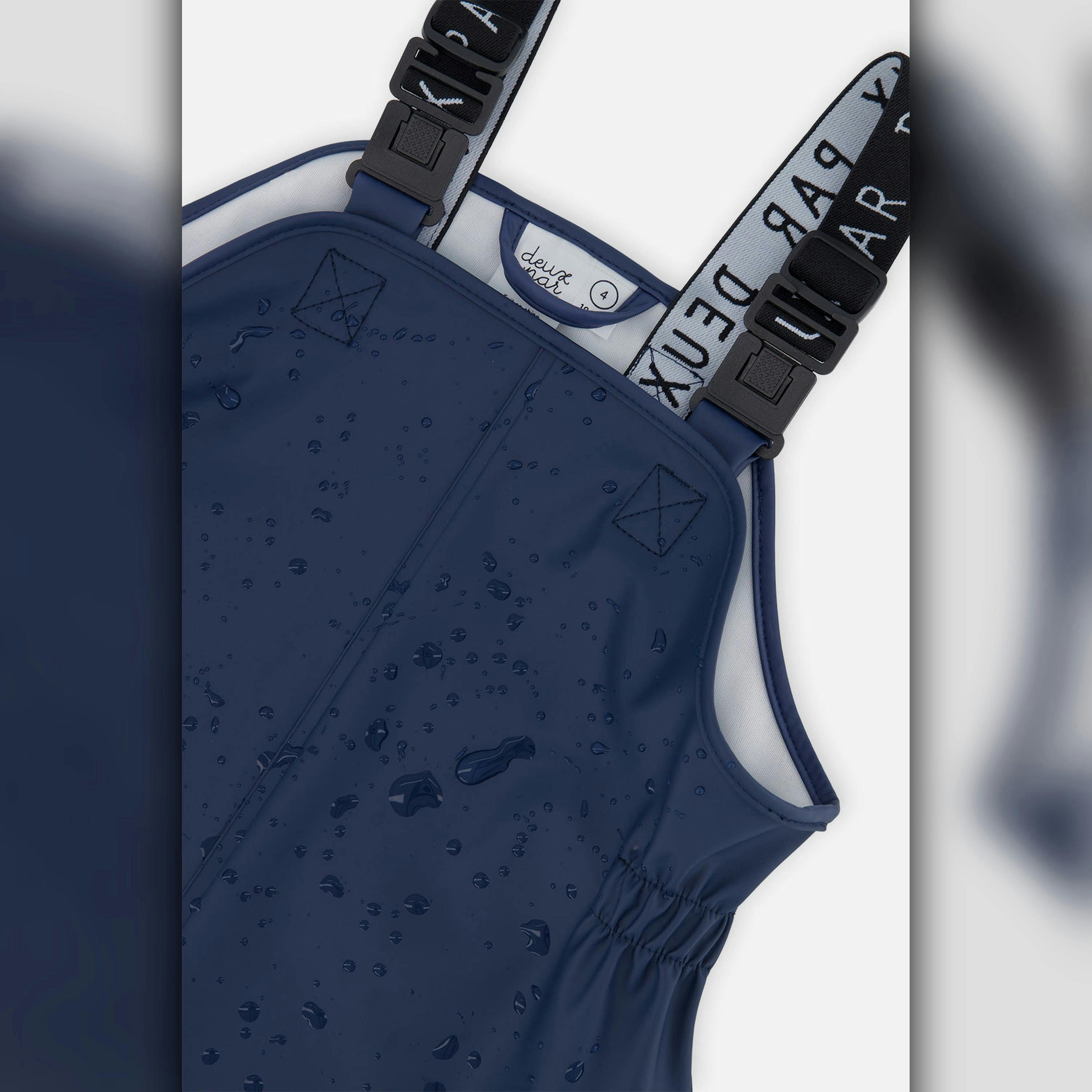 Rain Overalls Dark Blue , view 5 of 6