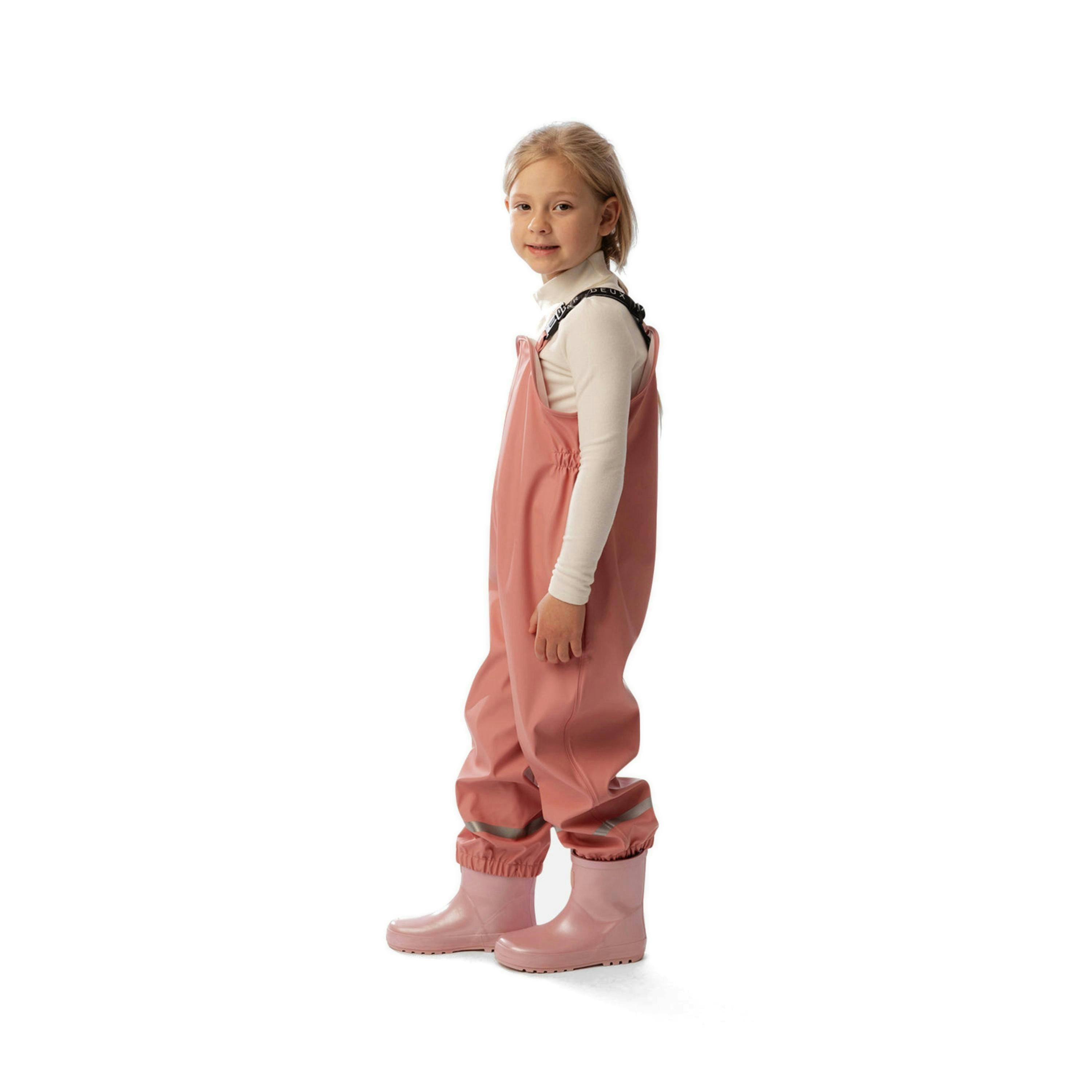 Rain Overalls Pink , view 2 of 6