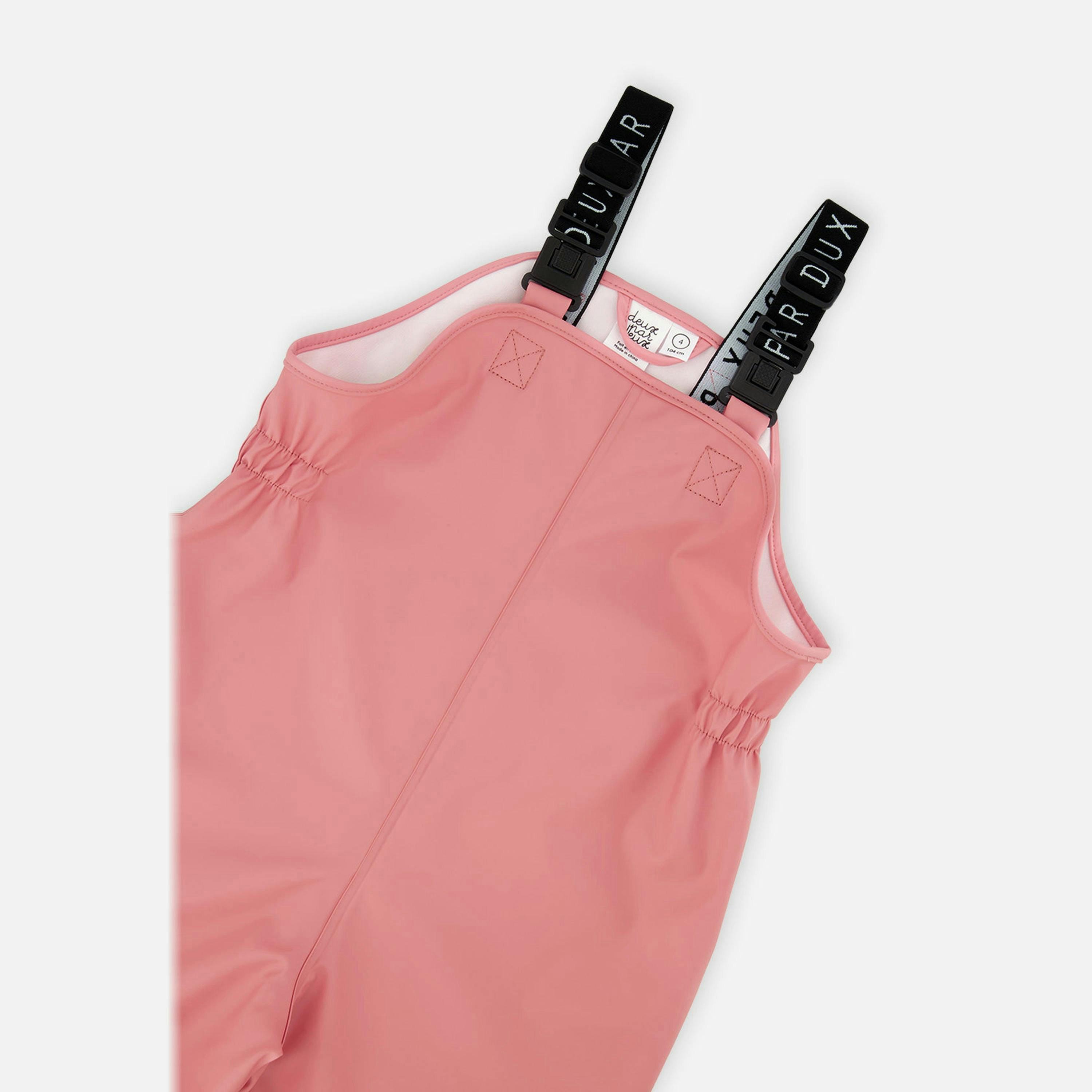 Rain Overalls Pink , view 3 of 6