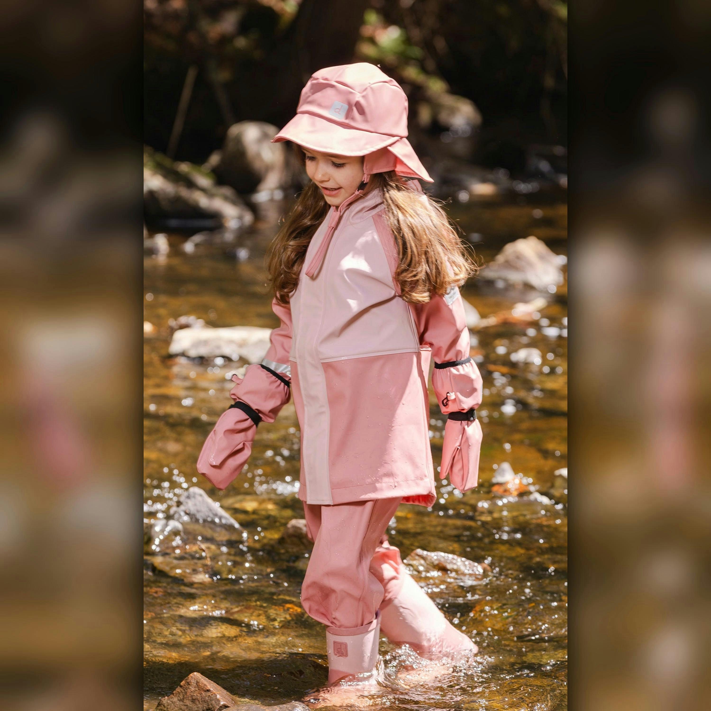 Rain Overalls Pink , view 5 of 6