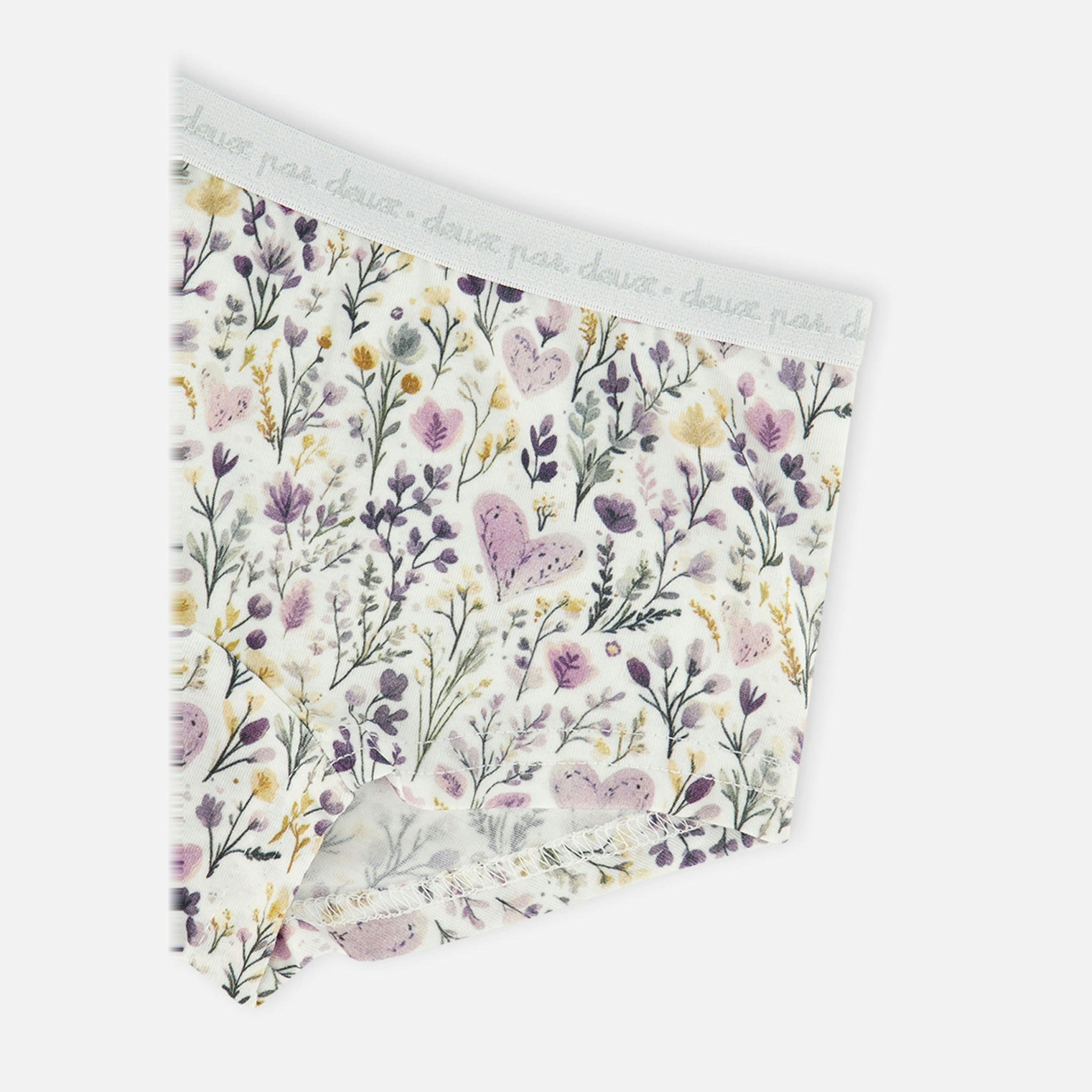 Boyshort Panty Pack Of 3 Feminine Prints , view 4 of 4