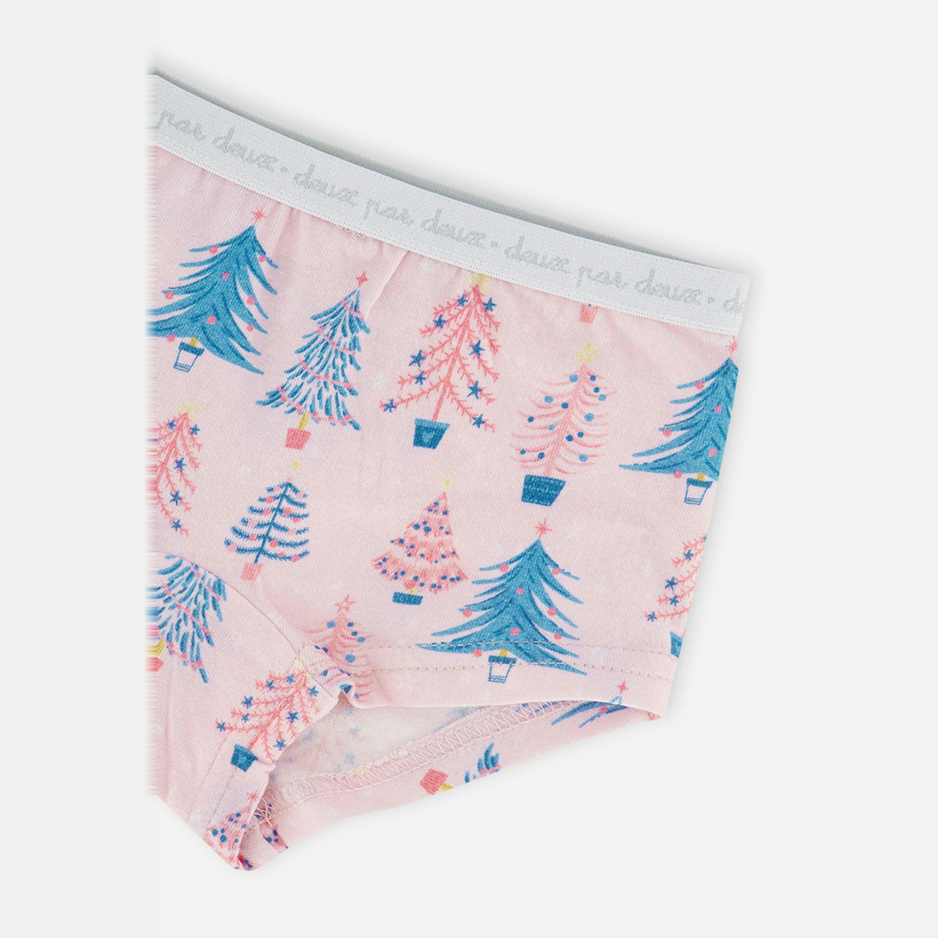 Boyshort Panty Pack Of 3 Holiday Prints , view 2 of 4