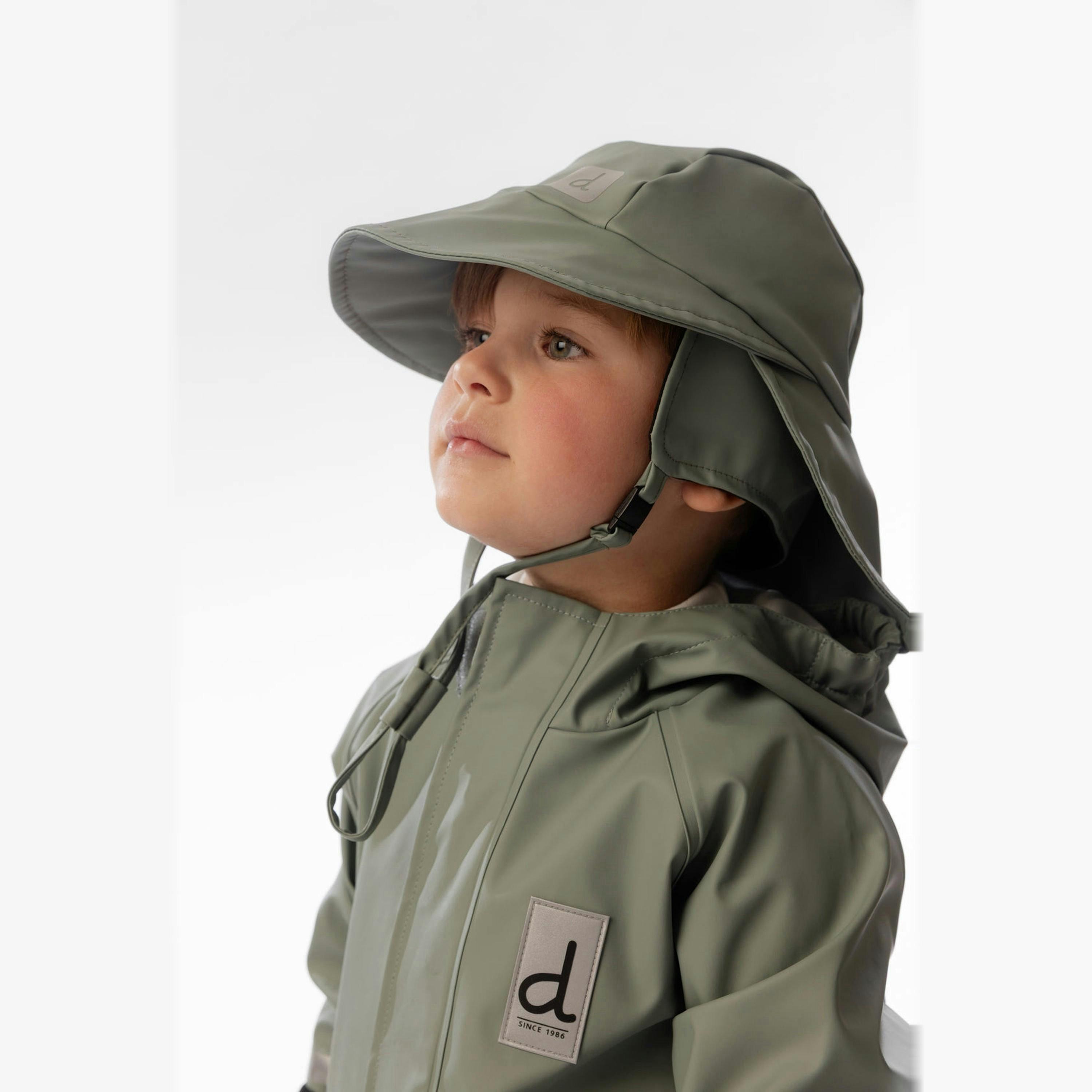 Baby Rain Hat Sage Green , view 3 of 4