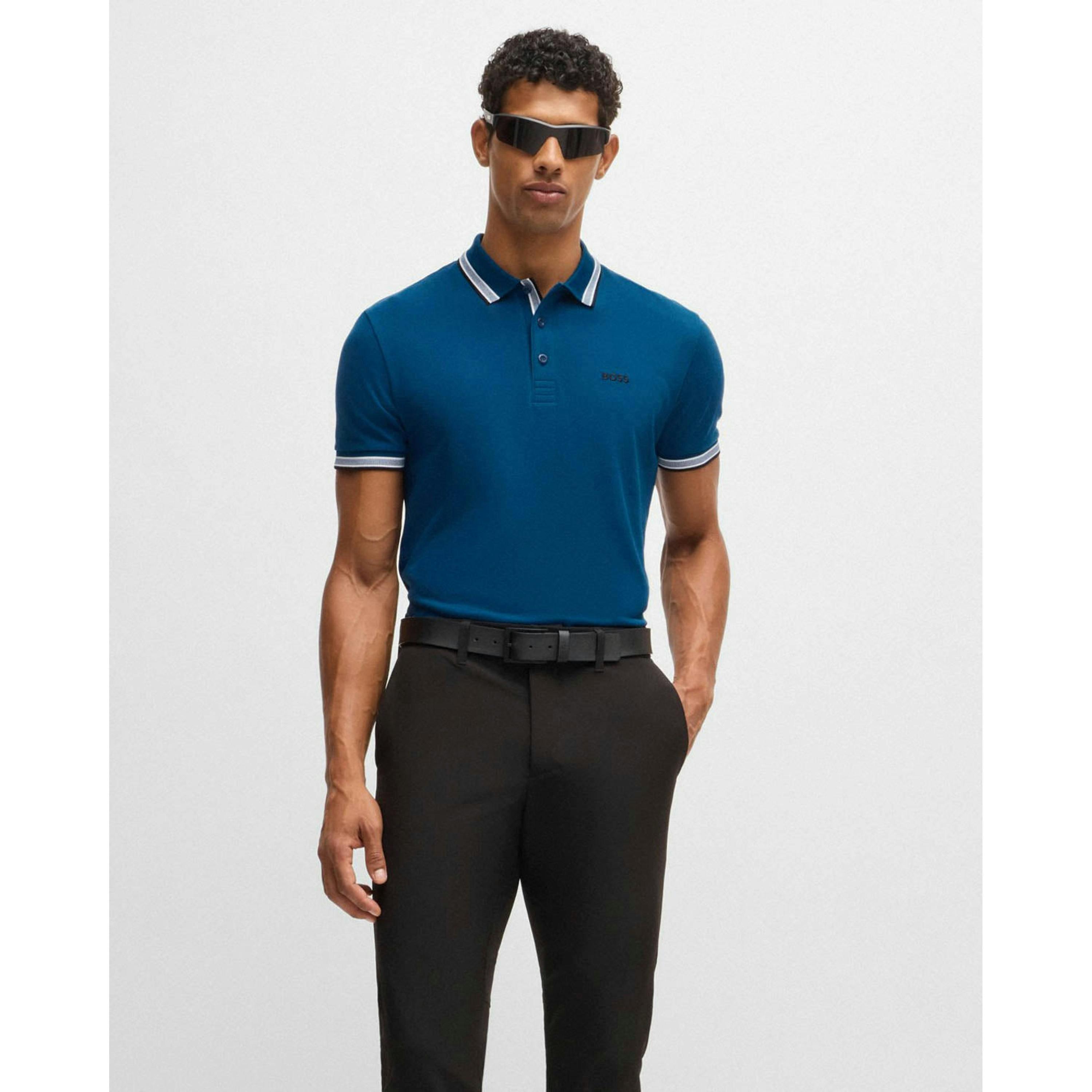 Hugo Boss Polo Shirt  in Grey , view 3 of 4
