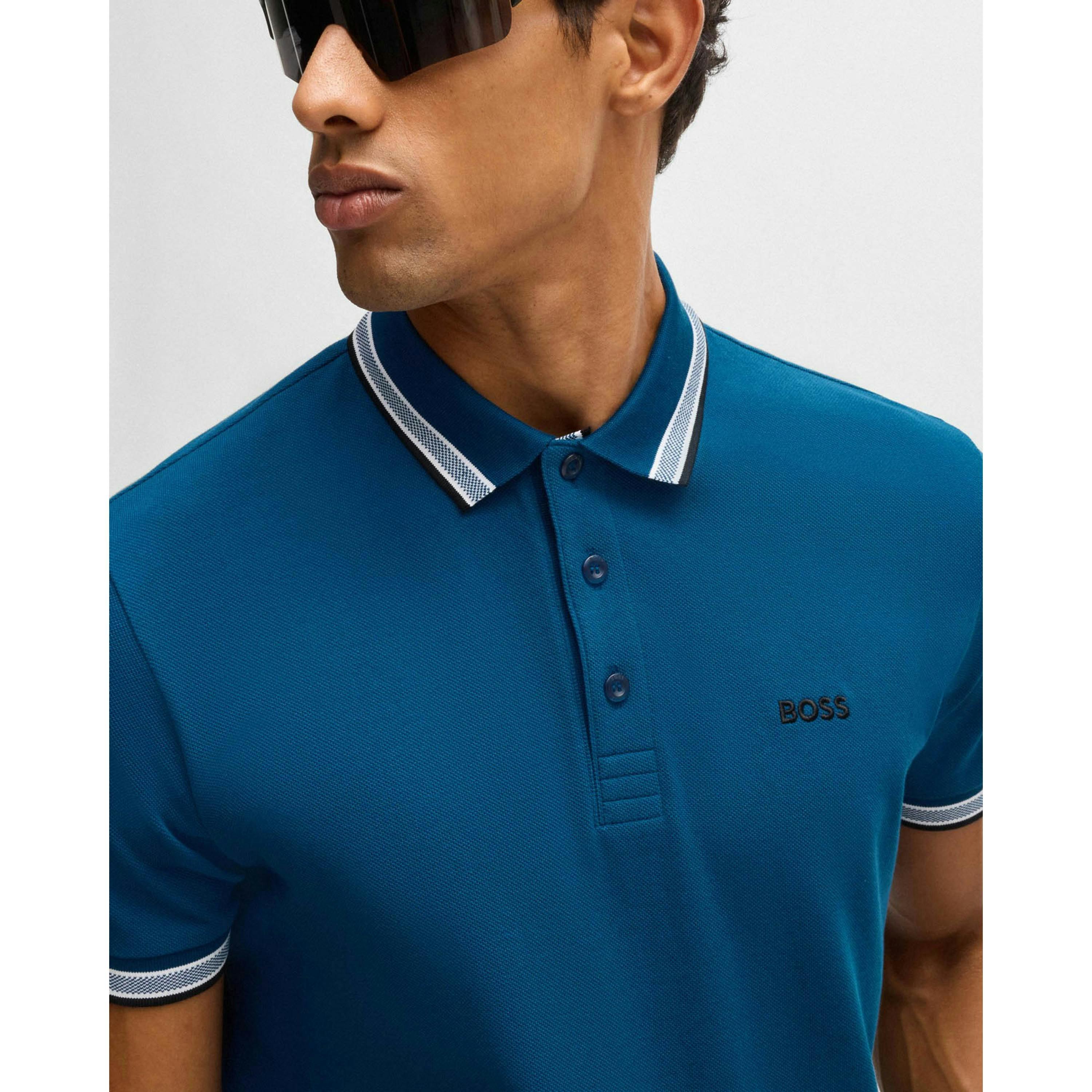 Hugo Boss Polo Shirt  in Grey , view 4 of 4