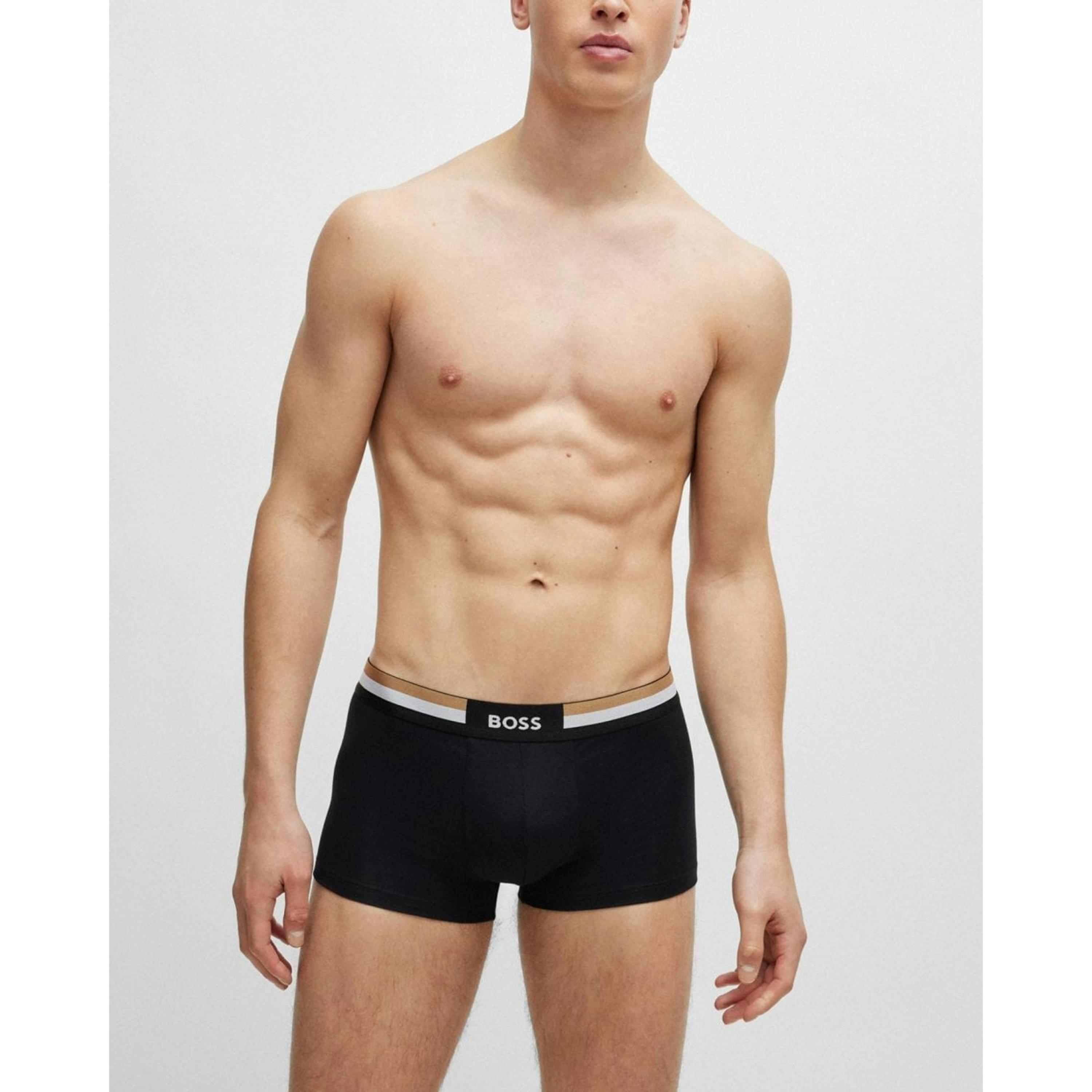 Hugo Boss Signature Waistbands Pants  in Black , view 1 of 4