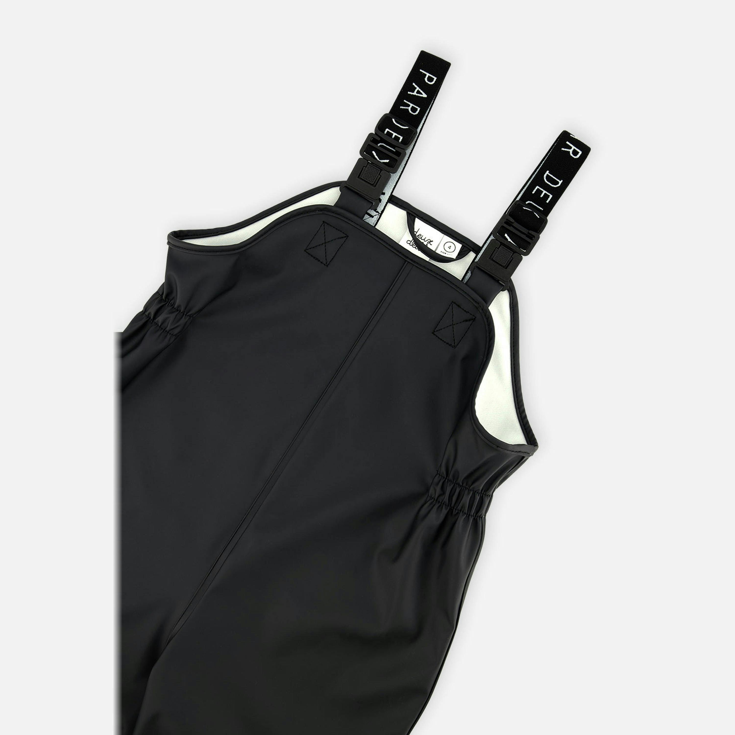 Rain Overalls Black , view 3 of 6